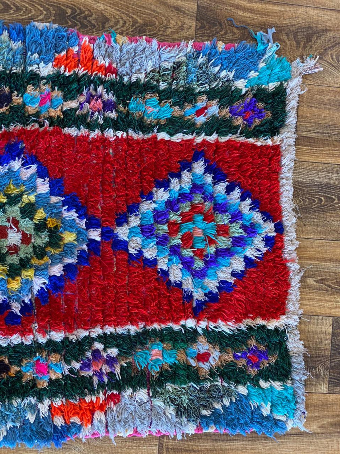 Vintage Small runner Rug, Home Décor Bohemian Rugs 3x6.