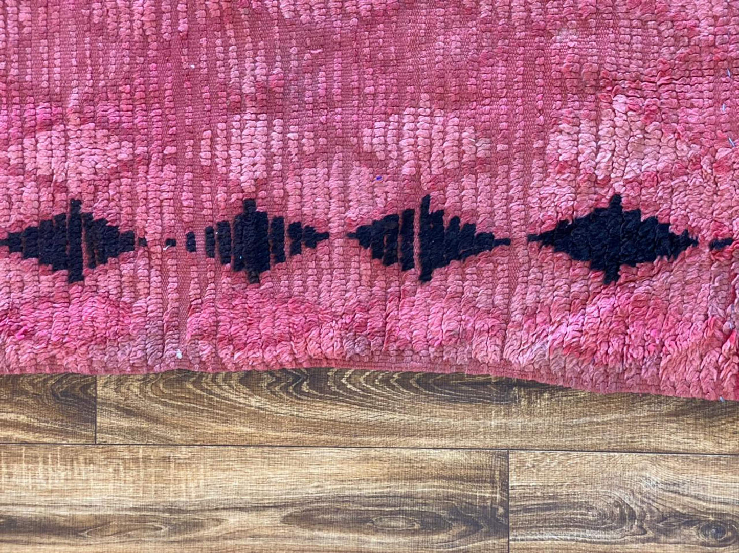 4x7 Large Vintage Moroccan Berber woven Diamond area Rug 4x7.