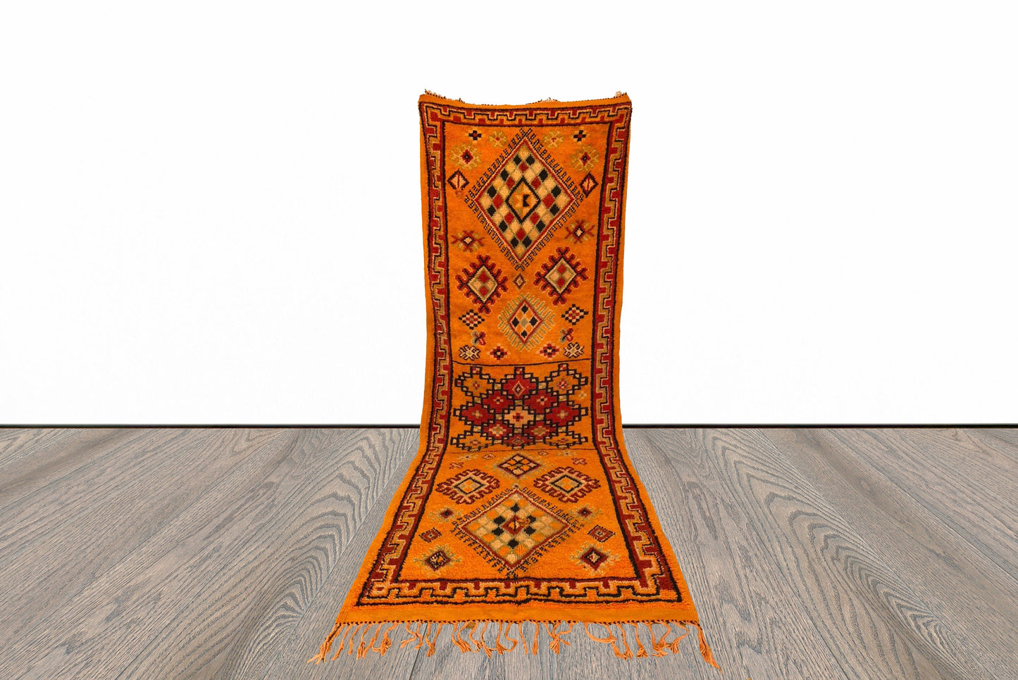 Moroccan large runner rug 5x13 ft.