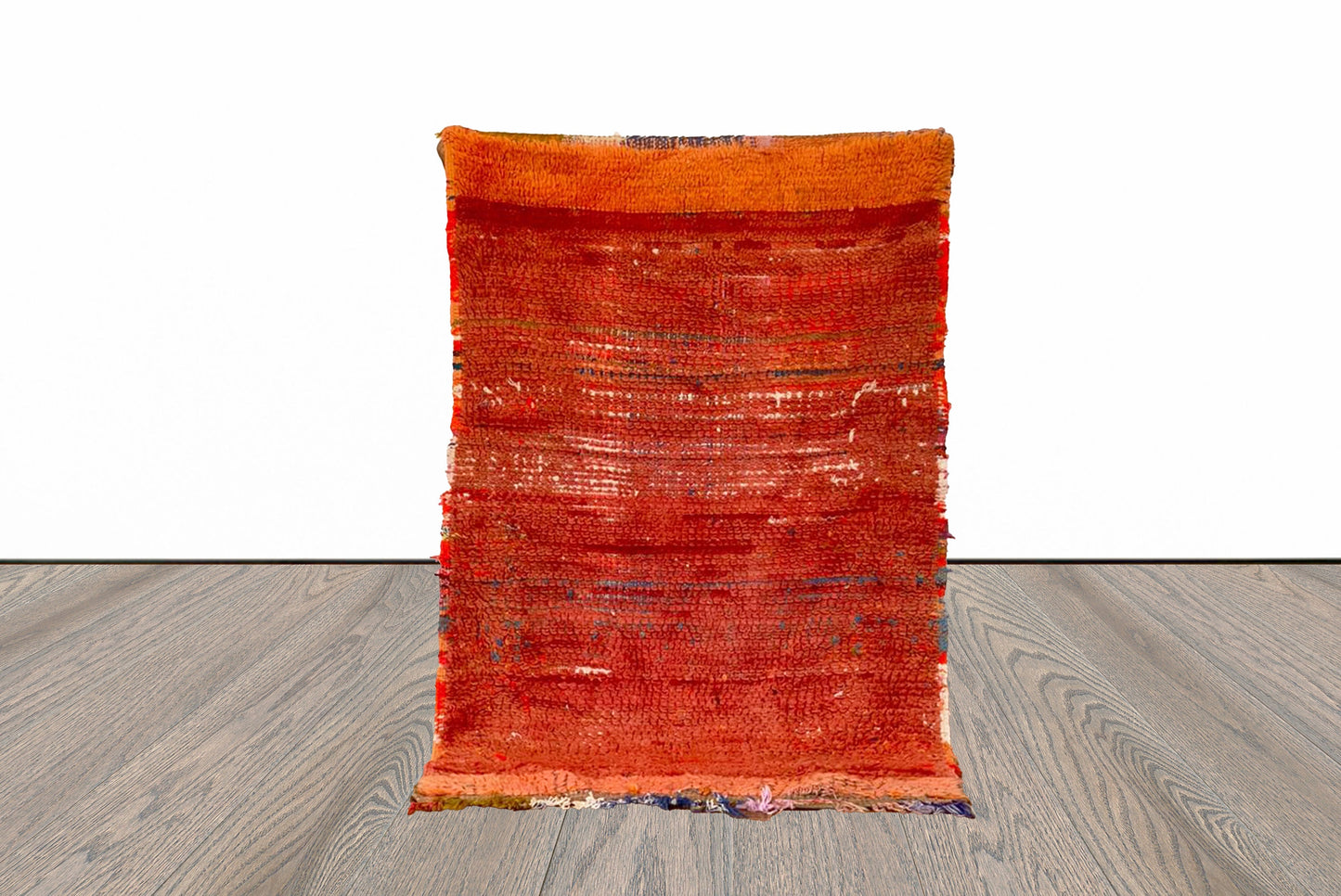 3x5 ft Moroccan small Berber area rug.