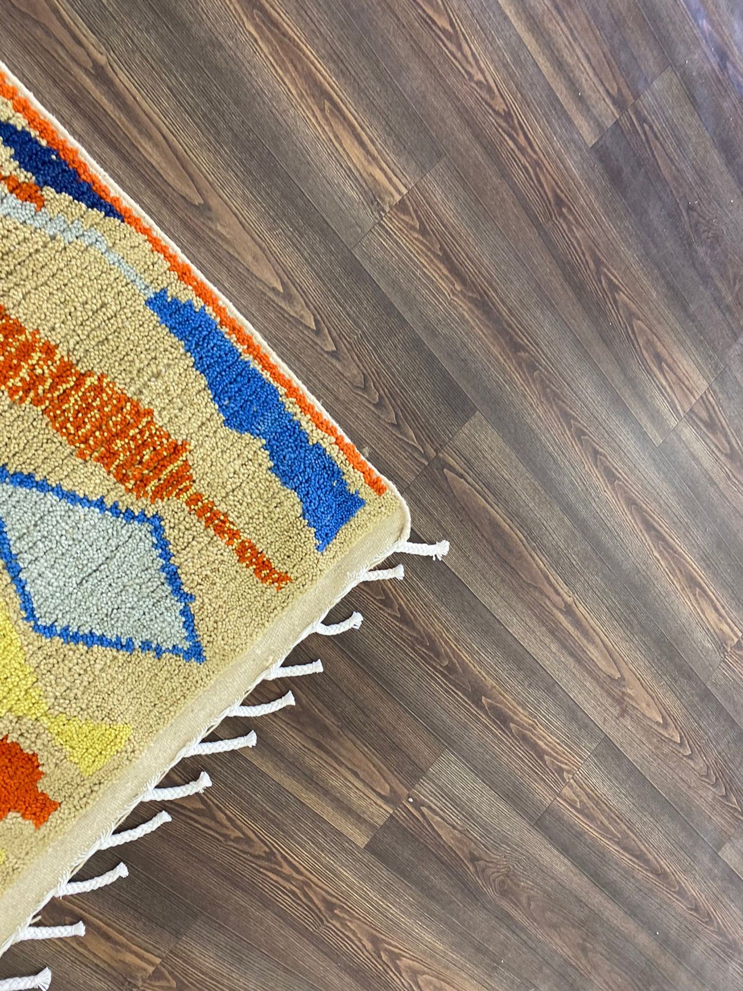 abstract Moroccan area rug 4x6.