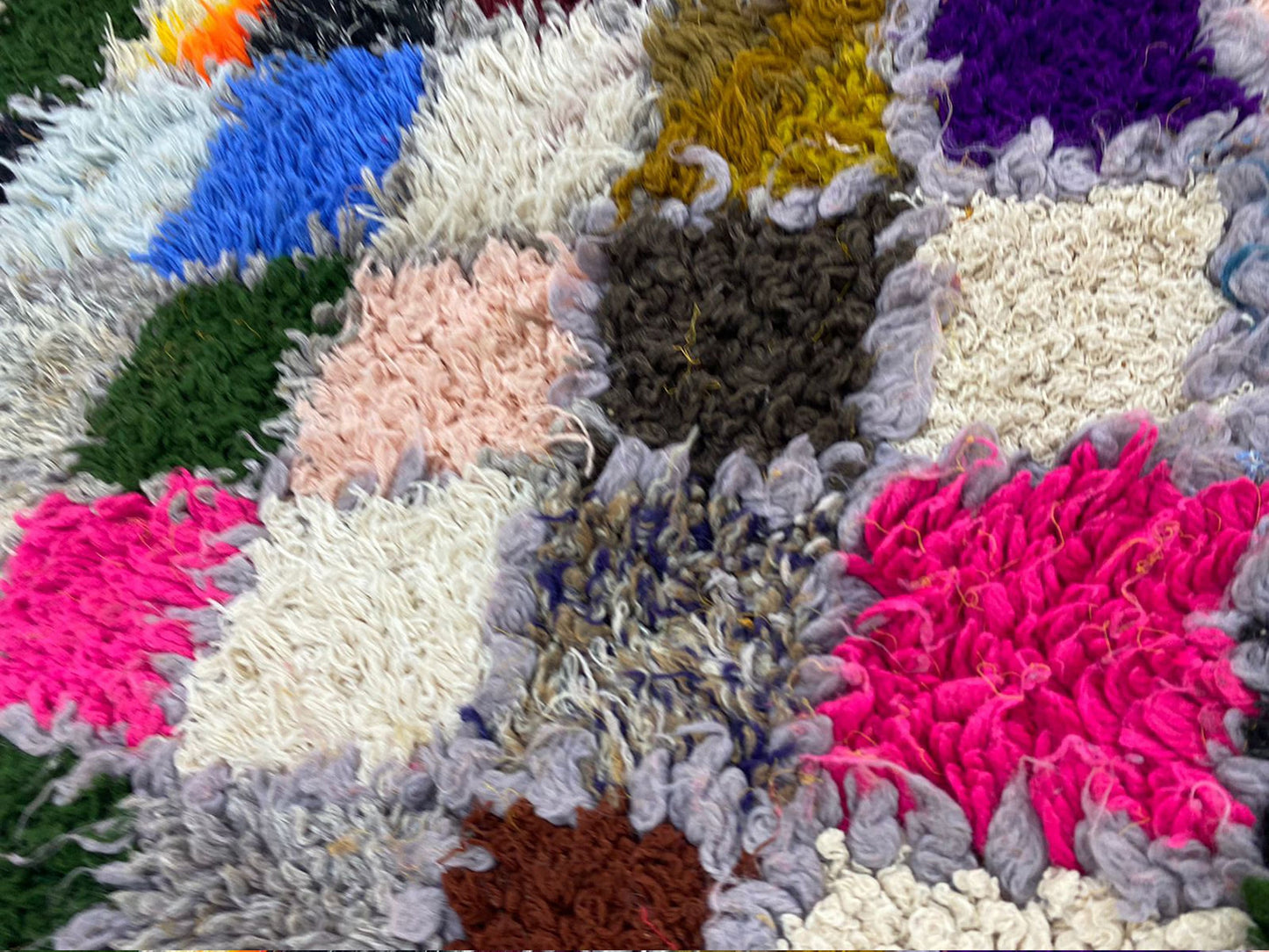 berber vintage woolen rugs, 3x10 ft colorful diamond narrow runner rug.
