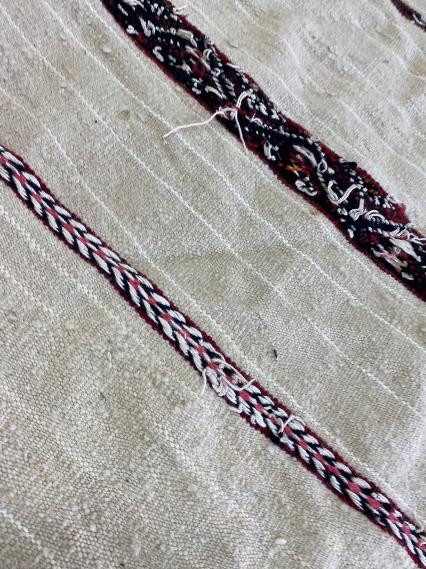 5 x 9 feet, Kilim striped Vintage area Rug, Moroccan Flatweave Rugs.