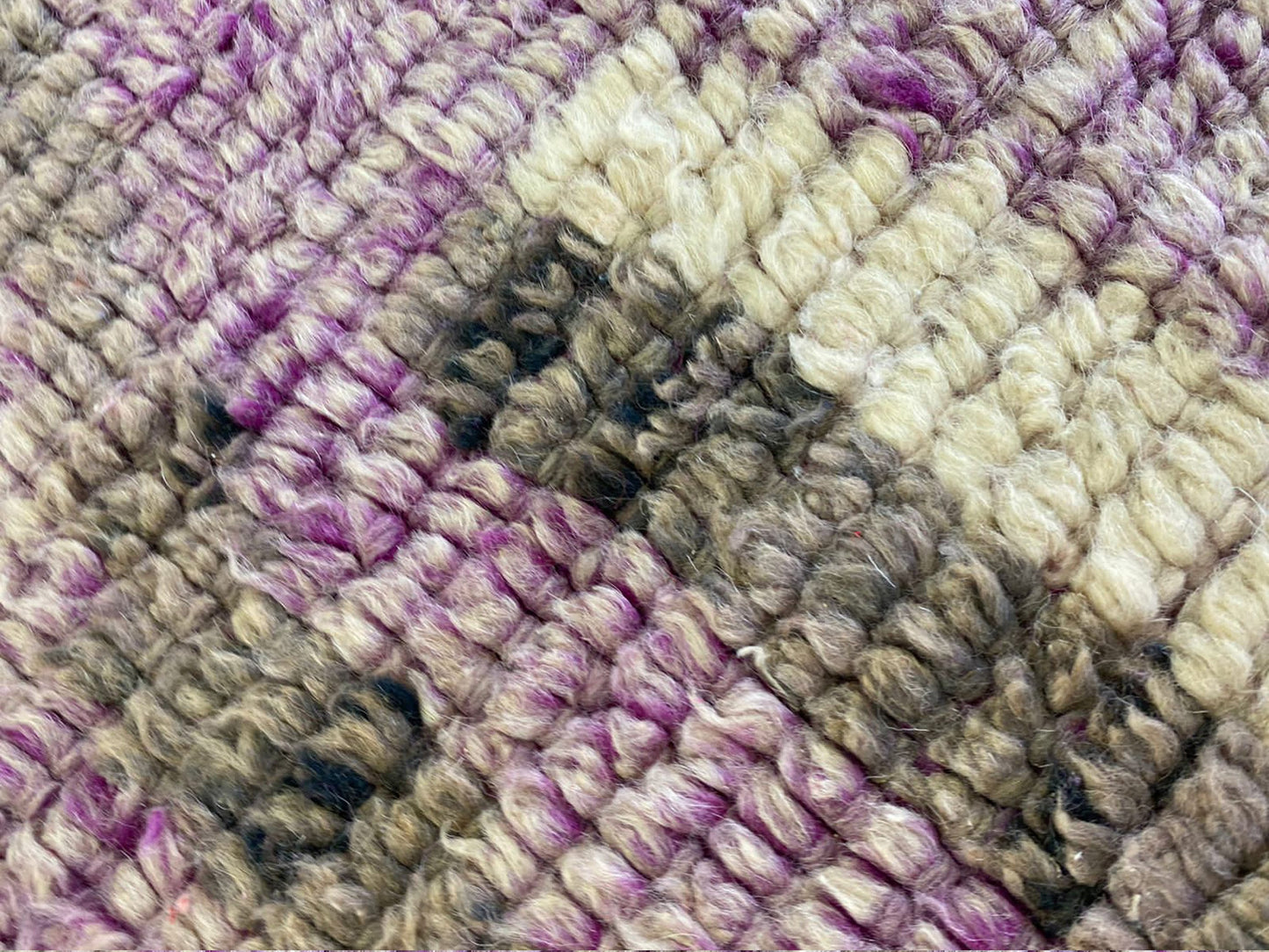 Moroccan vintage large Carpet 5 x 8 ft, Berber woolen Rug.