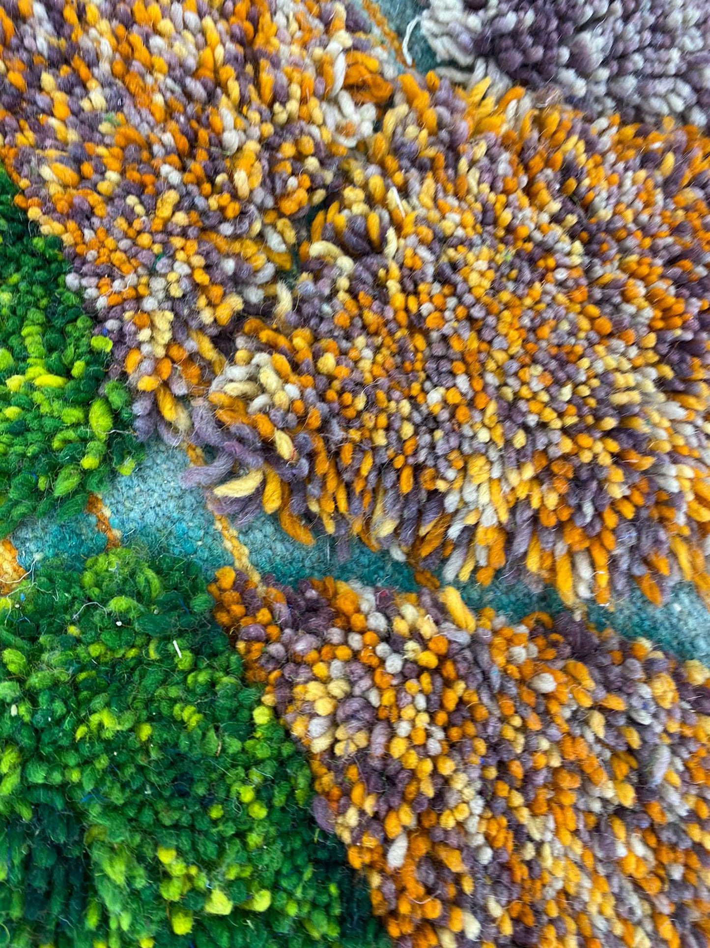 5x8 pieds, grands tapis marocains, tapis berbère en laine colorée.