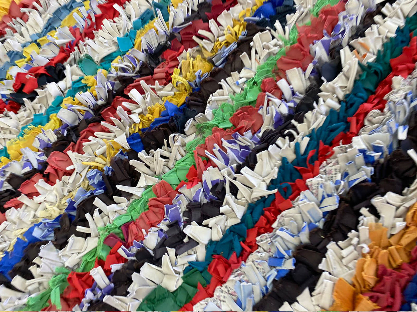 3x6 Boucherouite striped runner Rug, Moroccan narrow Rugs.