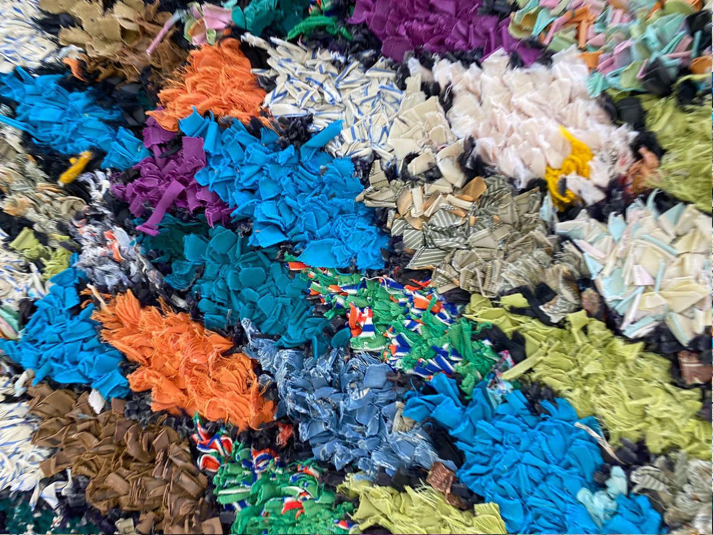 3 x 6 ft Boucherouite small vintage boho diamond area Rug. Moroccan Berber colorful Rugs.