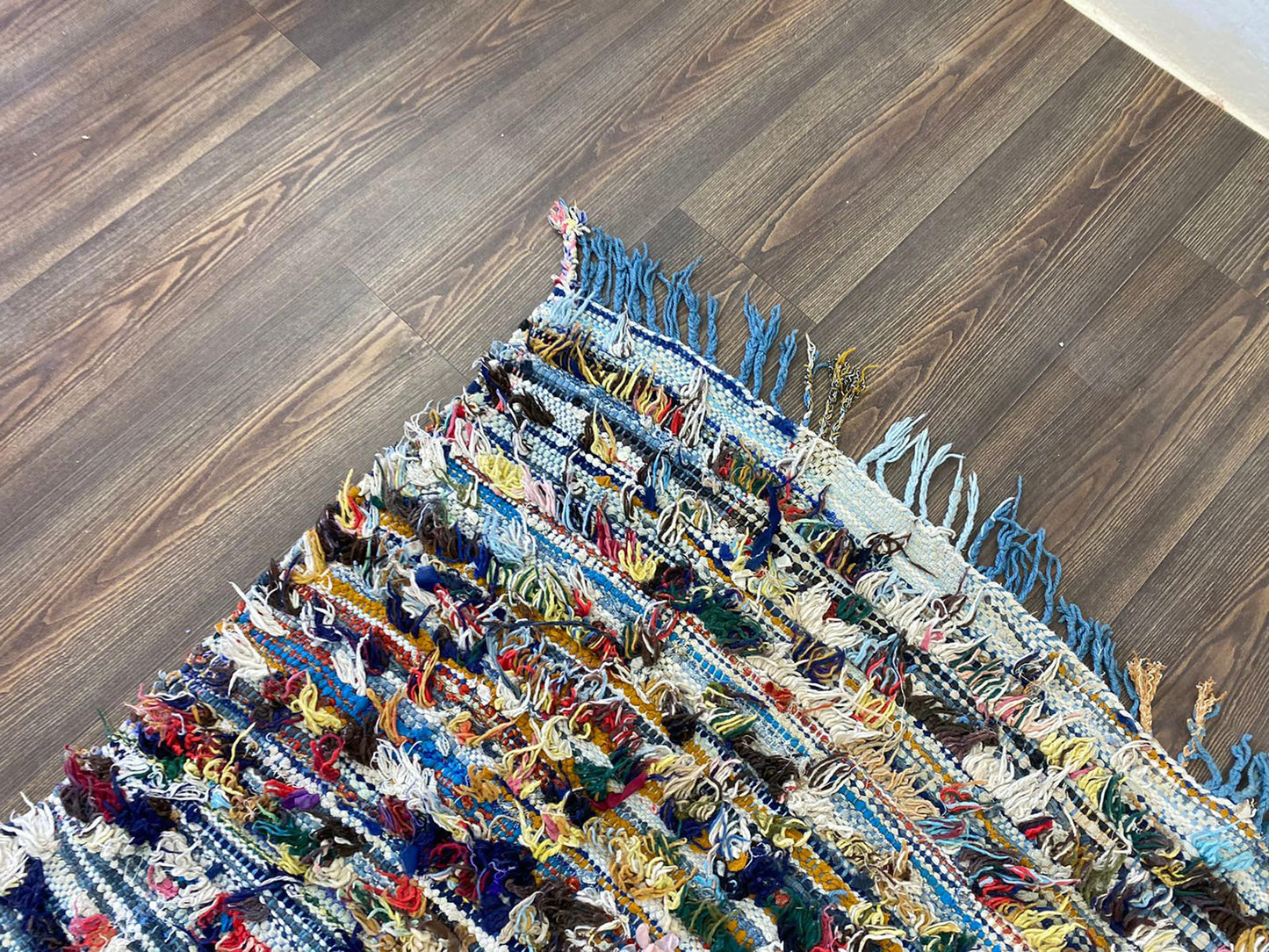 4x8 Moroccan woven Shag Vintage Berber area Rugs.