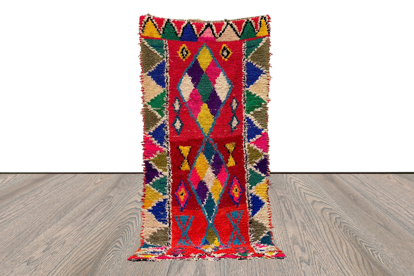Berber vintage Red large Rugs, 4x8 Moroccan handwoven style old rare Rugs.