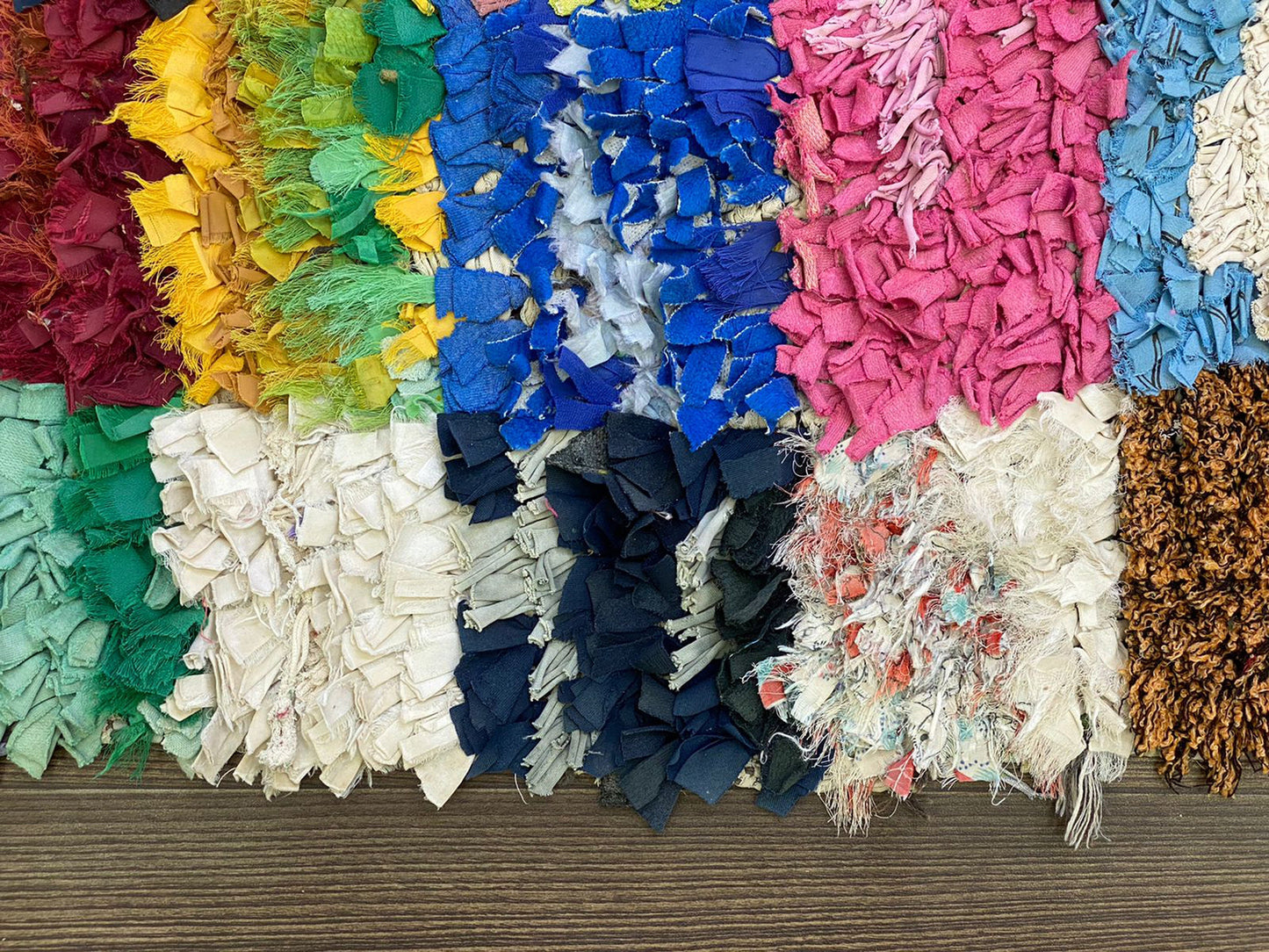 3x7 Boucherouite Rugs, Moroccan Berber Narrow runner Rug.