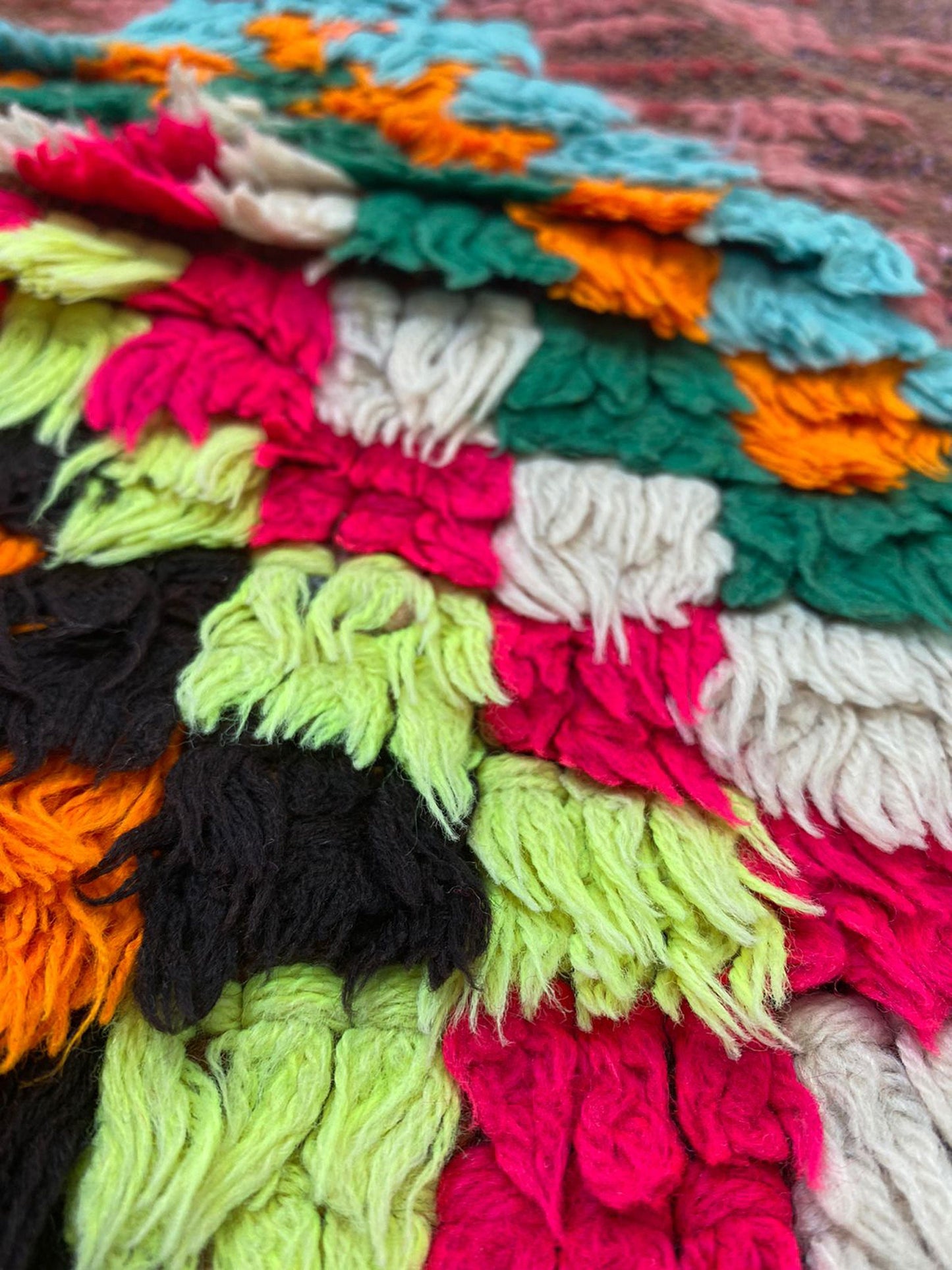 3x9 Moroccan vintage runner Rugs, Berber narrow colorful Rug.