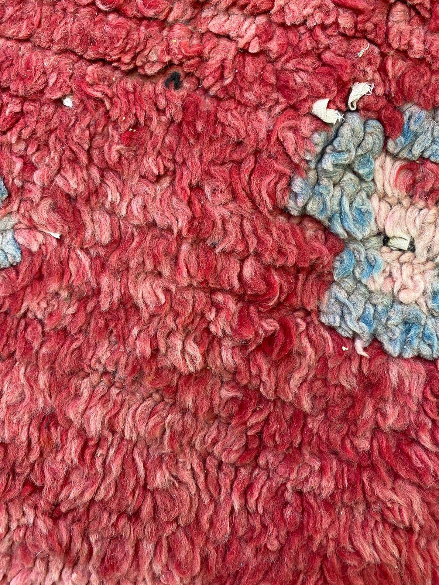 4x8 Moroccan vintage worn area Rugs, Berber faded color woven Rugs.