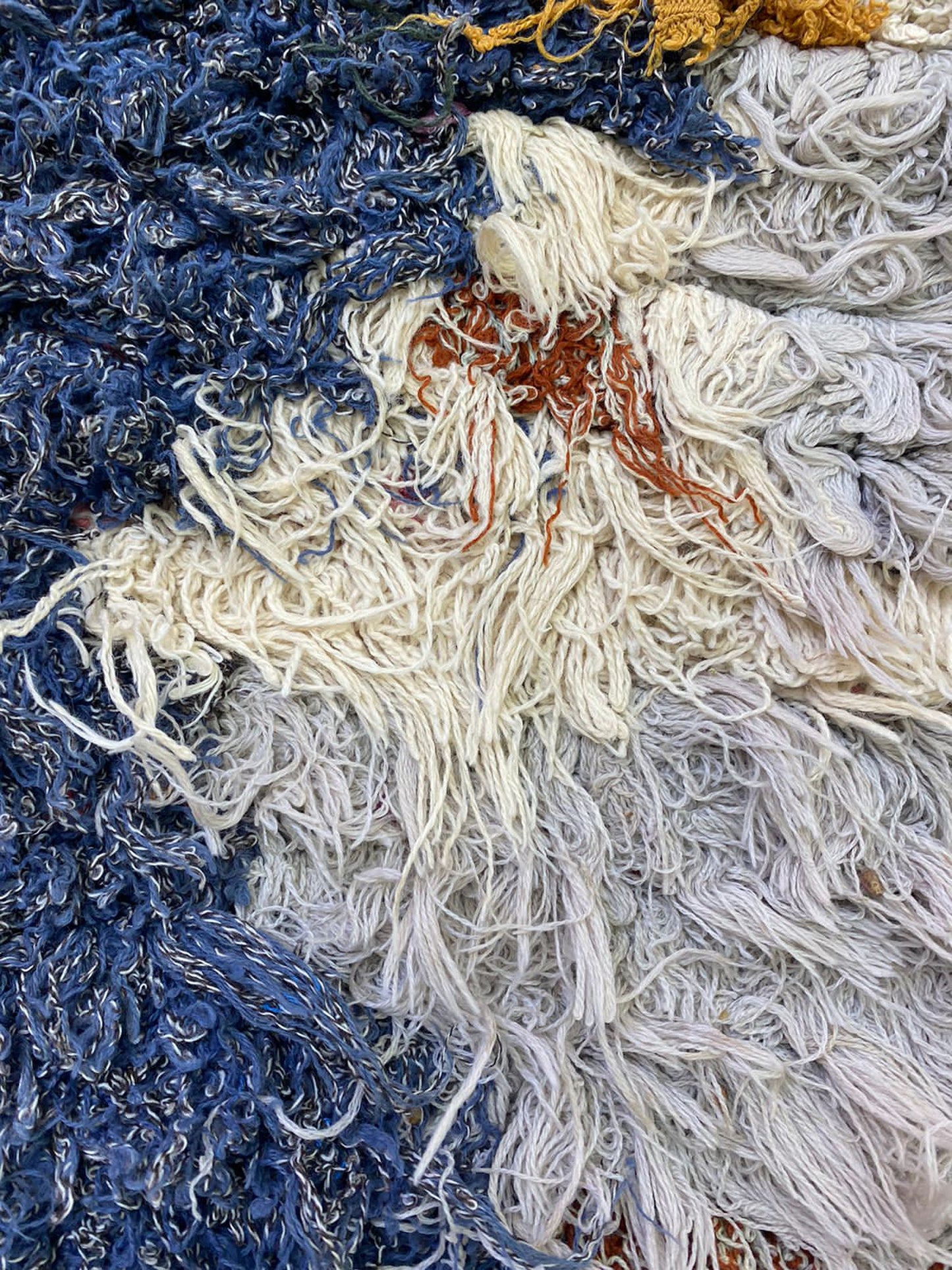 Tapis de couloir étroits tissés à la main 2x10. Tapis de couloir marocains uniques.