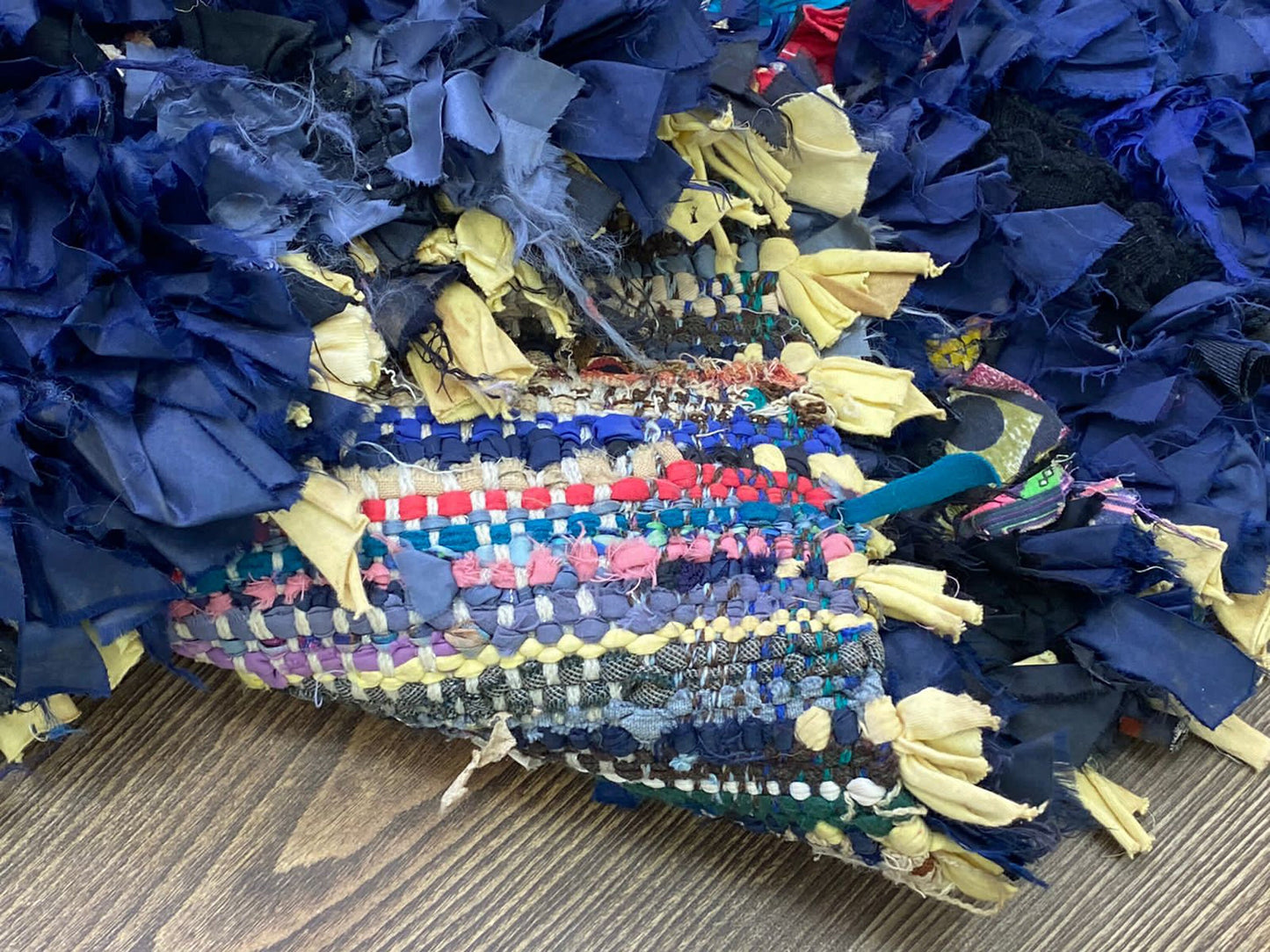 4x8 Large Boucherouite area Rugs, vintage Moroccan shag Rug.