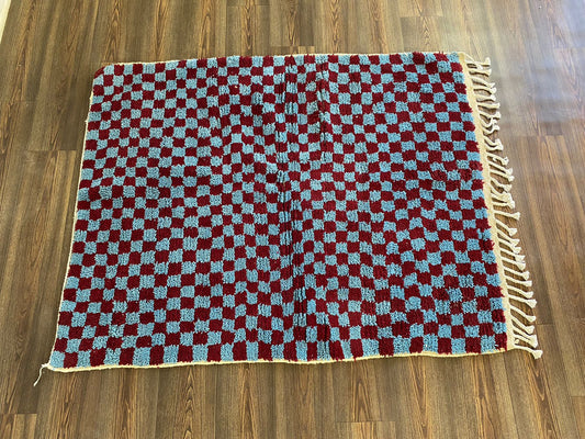 Tapis à carreaux, tapis marocain - Tapis à damier.