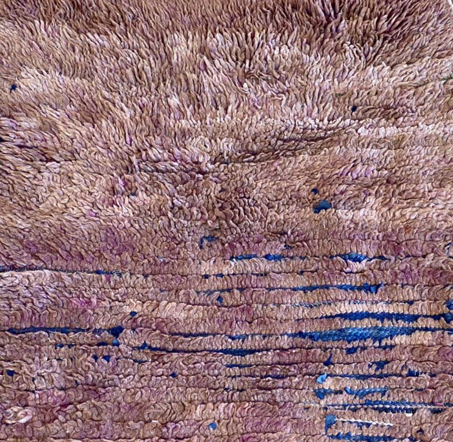 3x7 Worn Faded Vintage Moroccan Berber Narrow runner Rug.