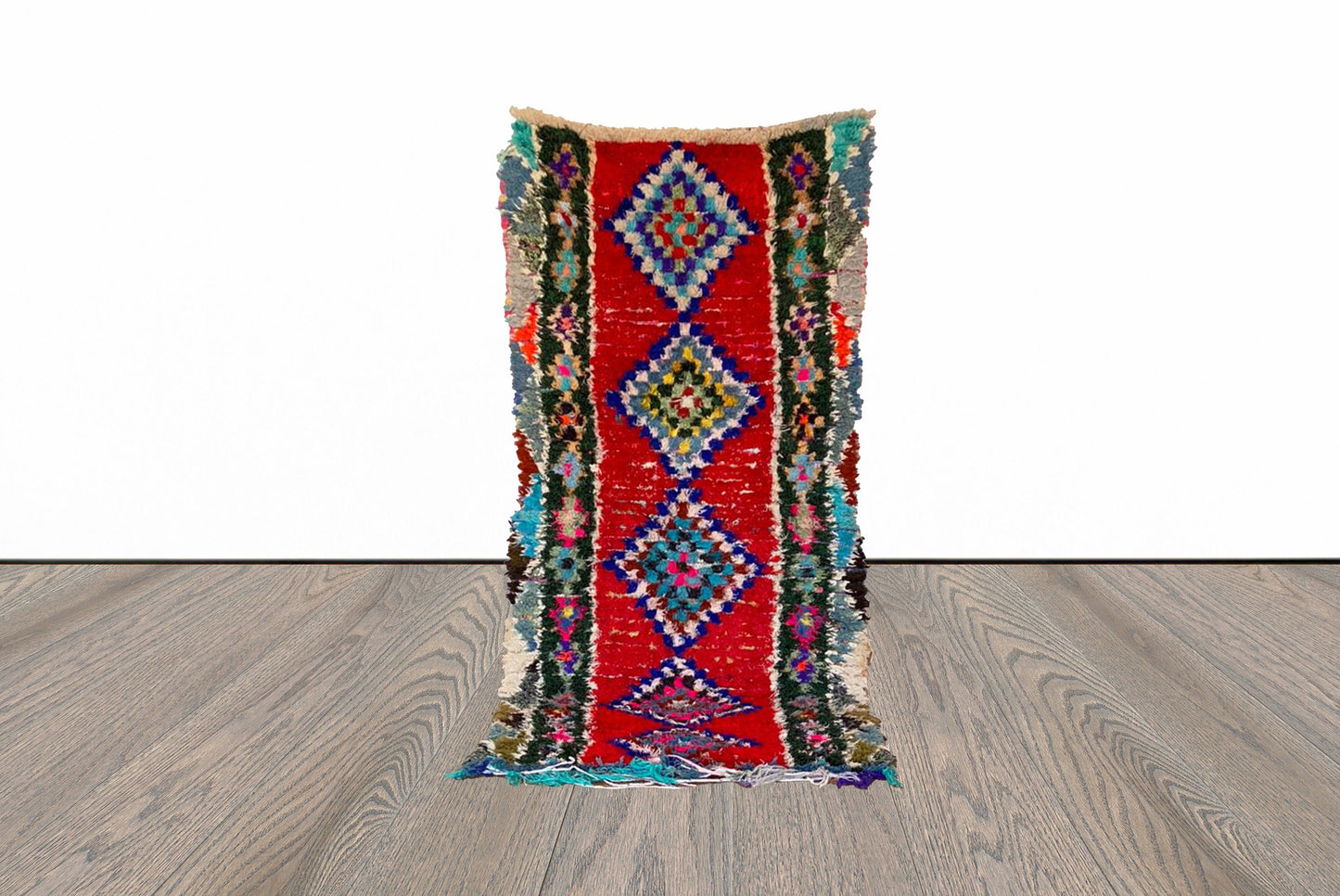 Vintage Small runner Rug, Home Décor Bohemian Rugs 3x6.