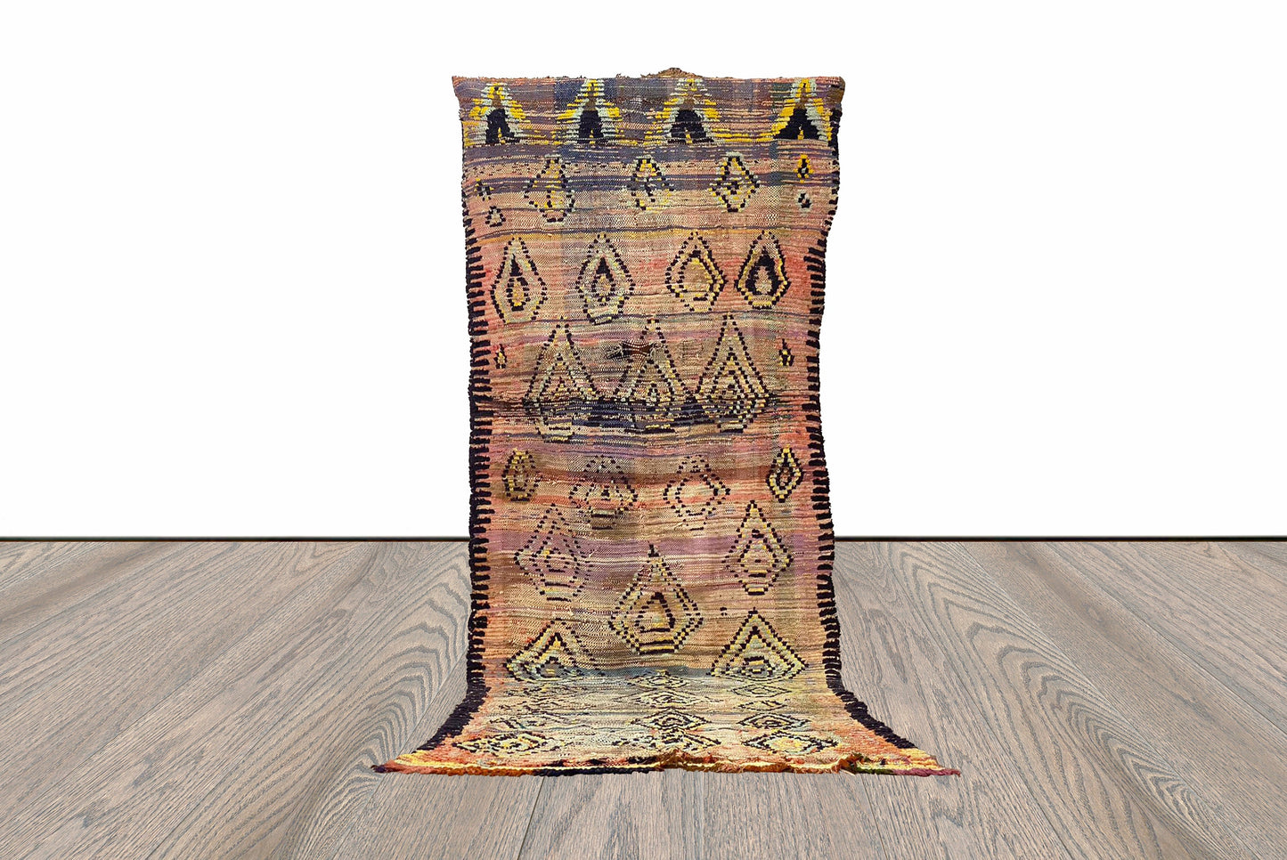 4x12 Large Berber Moroccan Rug.