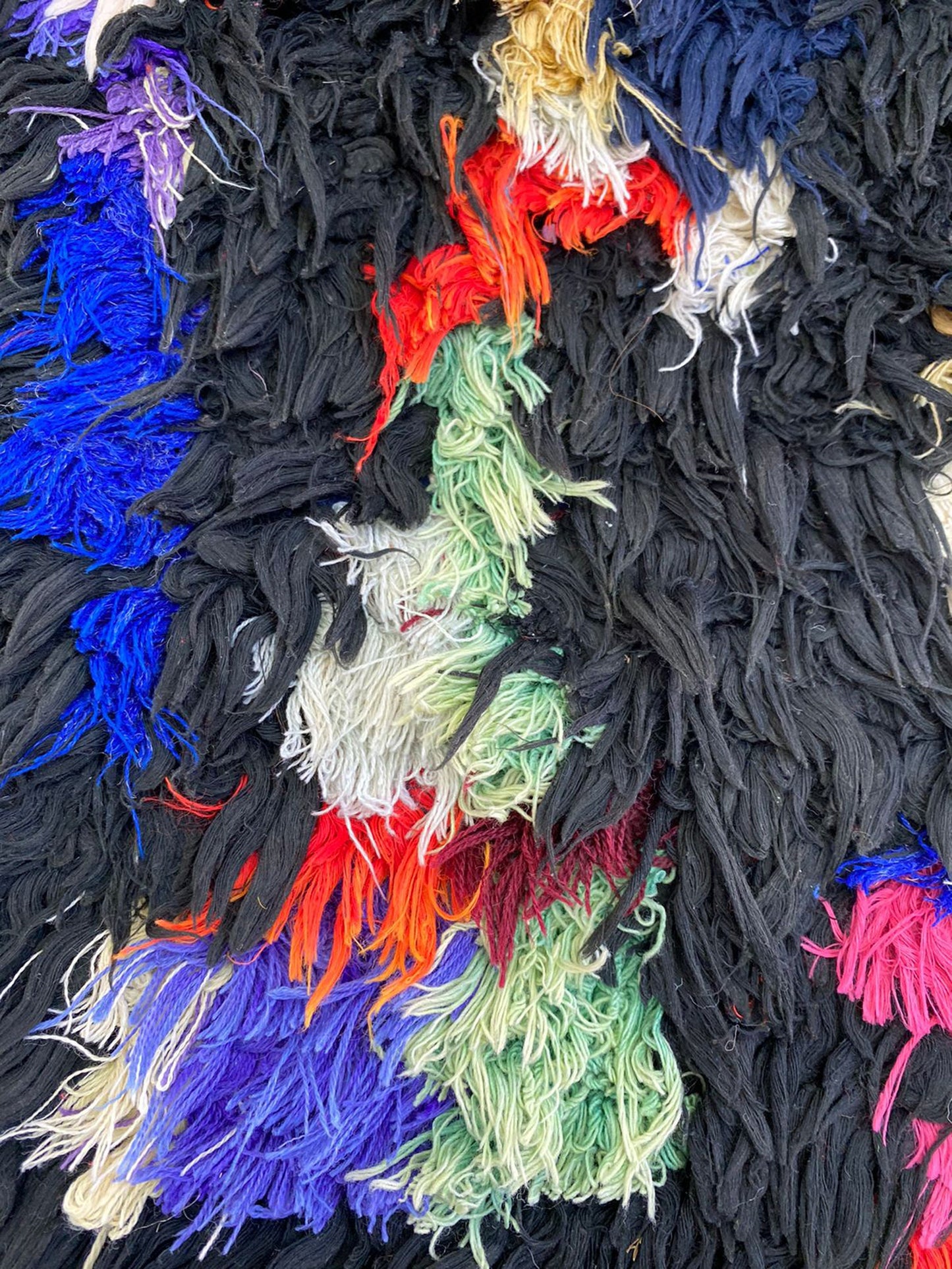 Handwoven Vintage Berber Rug, 3x9 Moroccan Narrow runner Rugs.