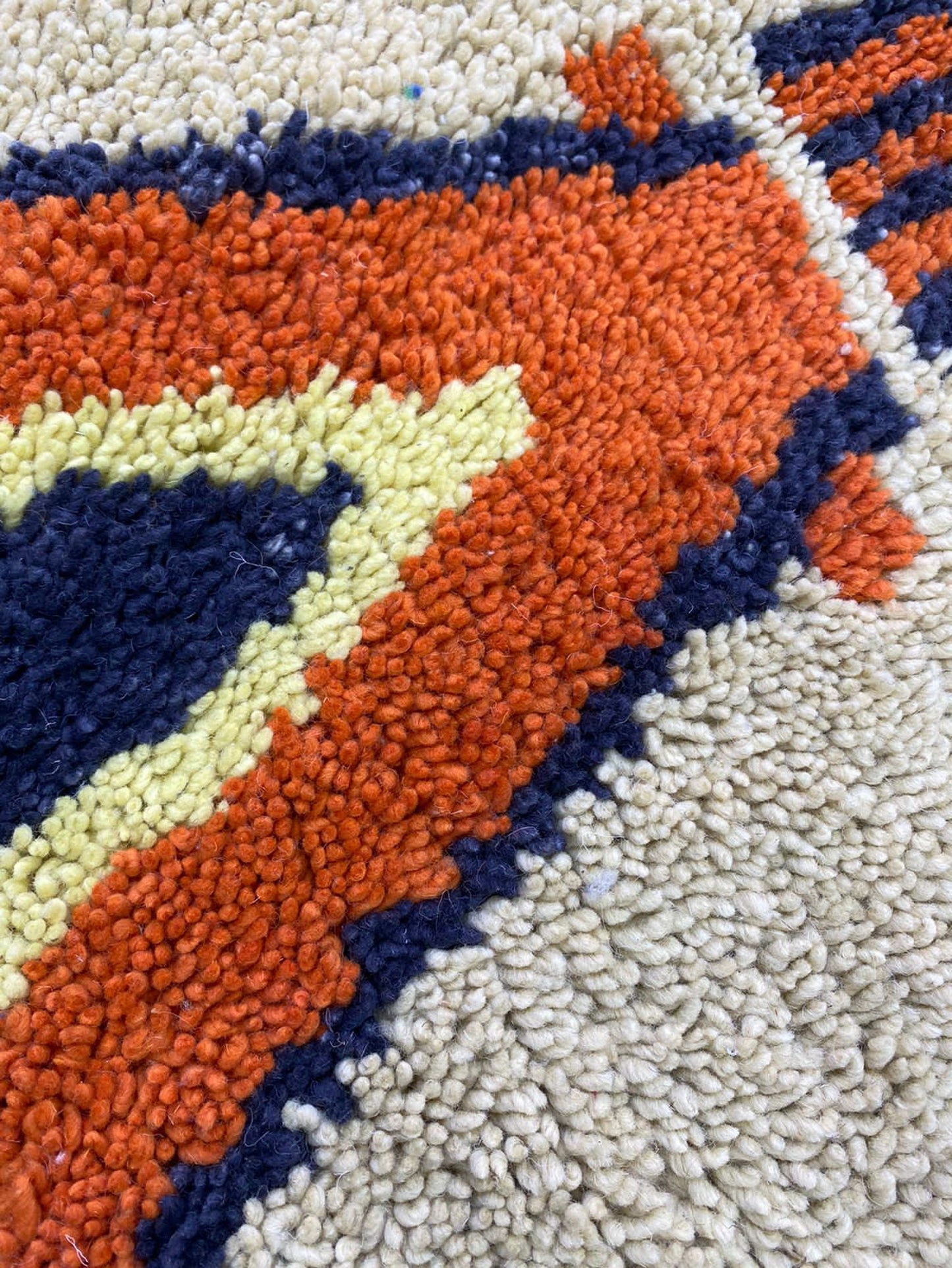 6x4 Feet Berber Moroccan Shag Area Rug.