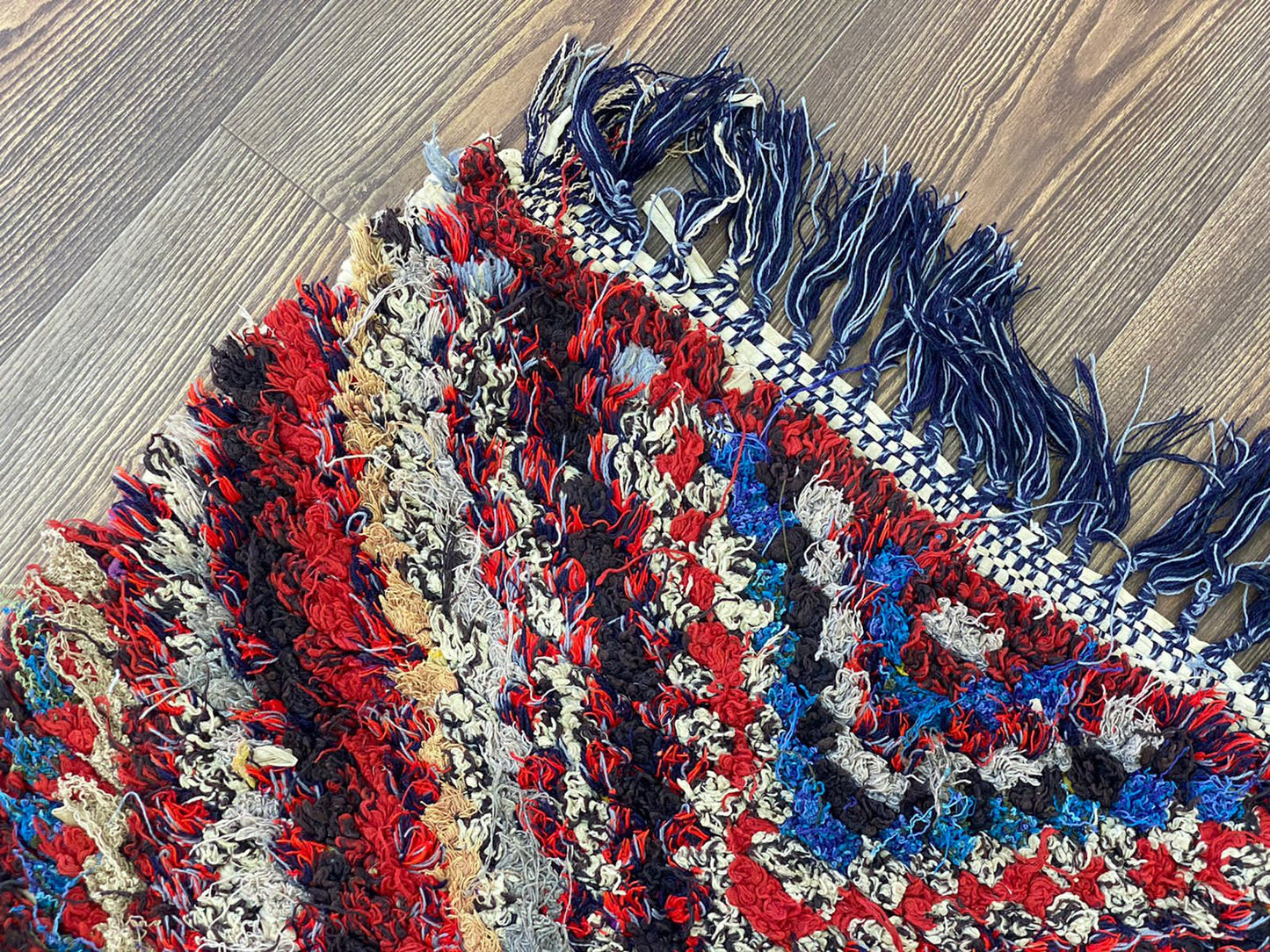 Tapis de couloir berbère coloré 2x7.