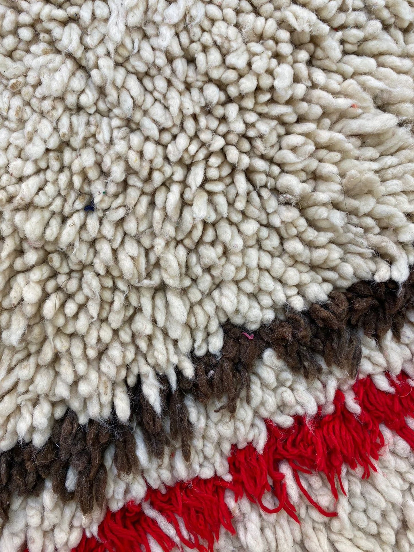 Vintage tan runner Rug, 3x7 Moroccan Berber narrow Rugs.