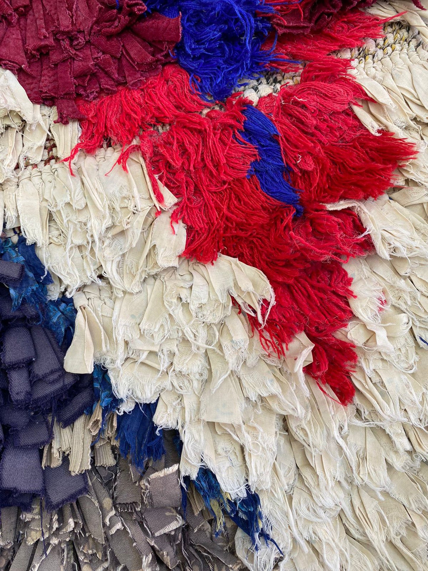 Narrow small Moroccan Berber runner Rug, 2x6 Colorful Handwoven Rugs.