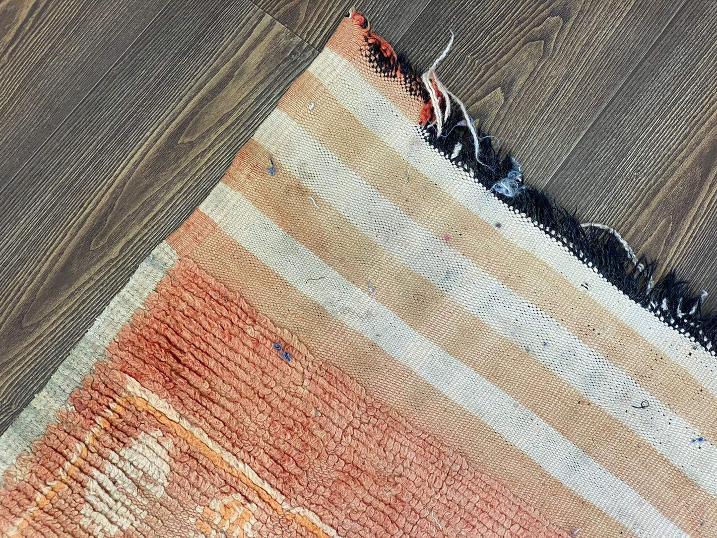 5x12 Moroccan vintage pink Rug.