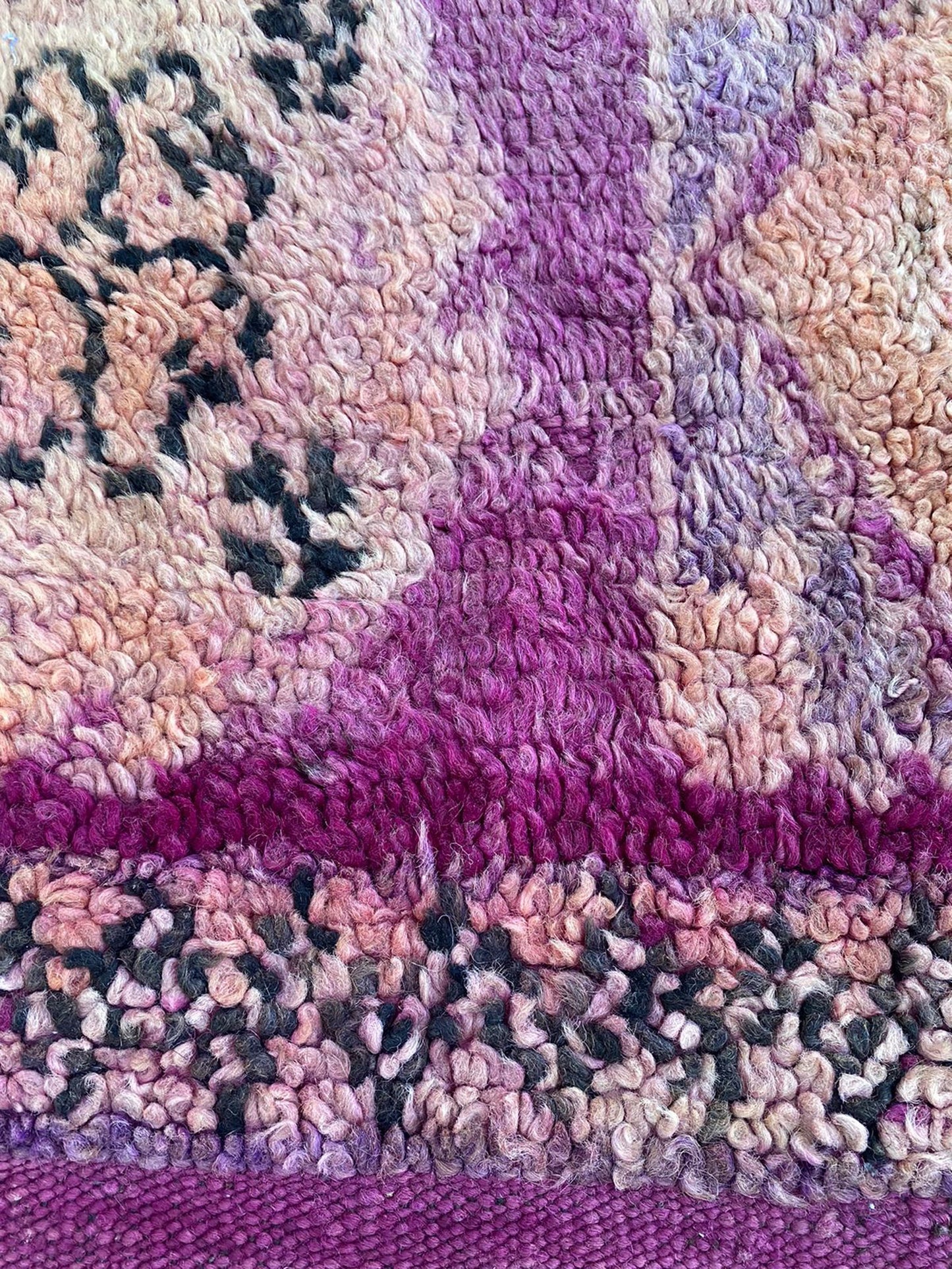 5x12 Large Moroccan worn area Rug.