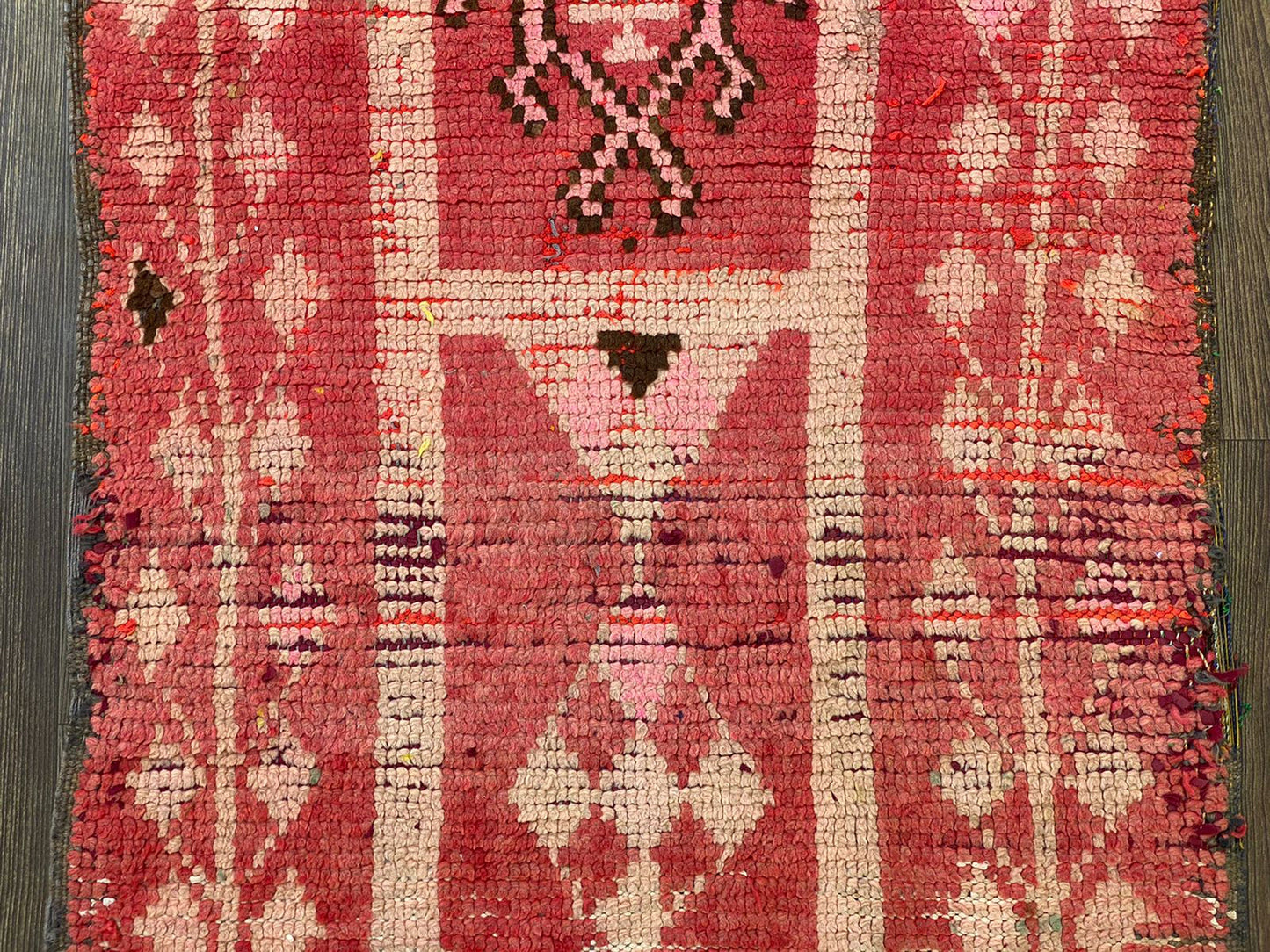 3x10 Vintage Berber Area Rug.
