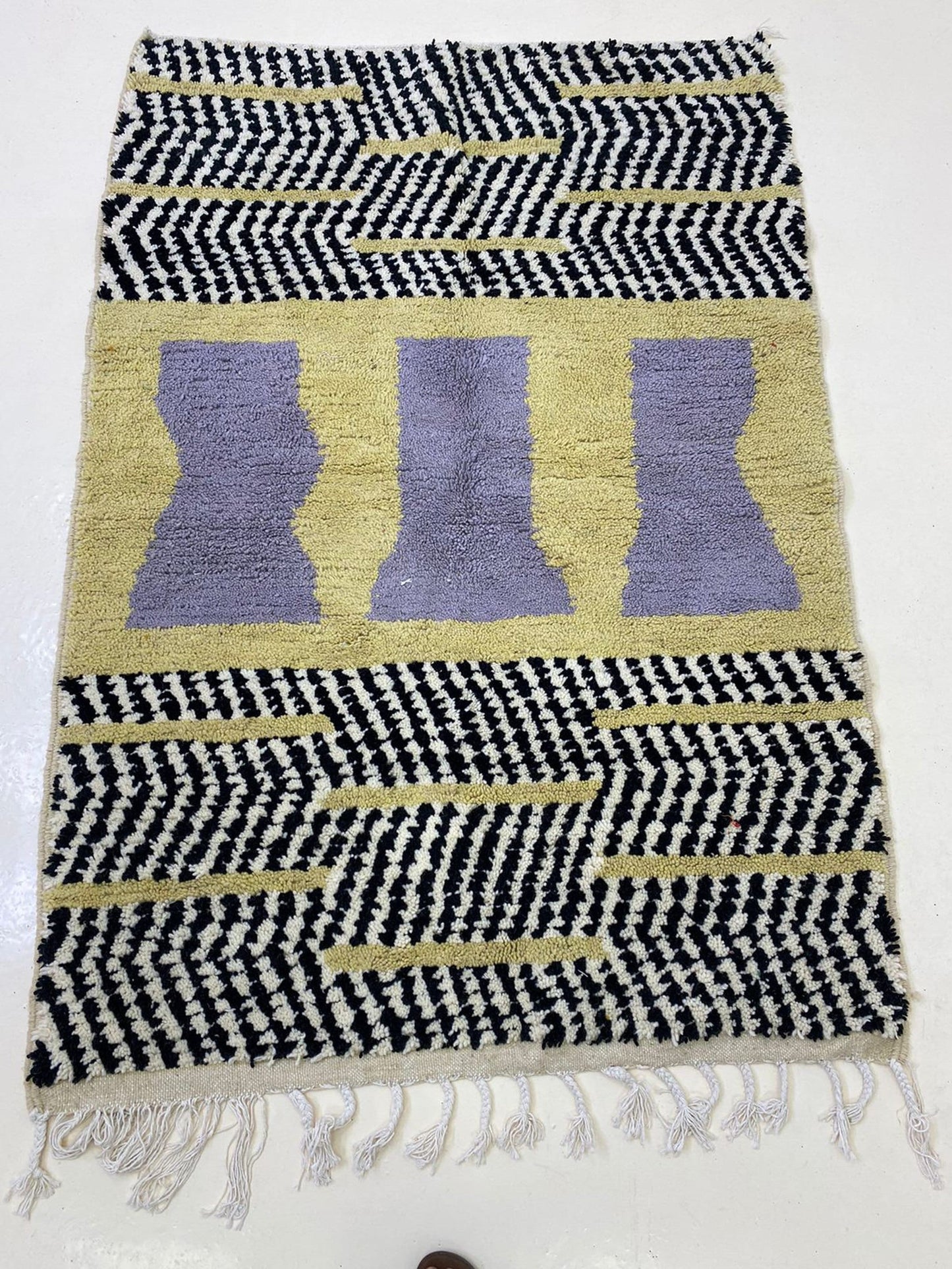 Moroccan Berber custom area rug.
