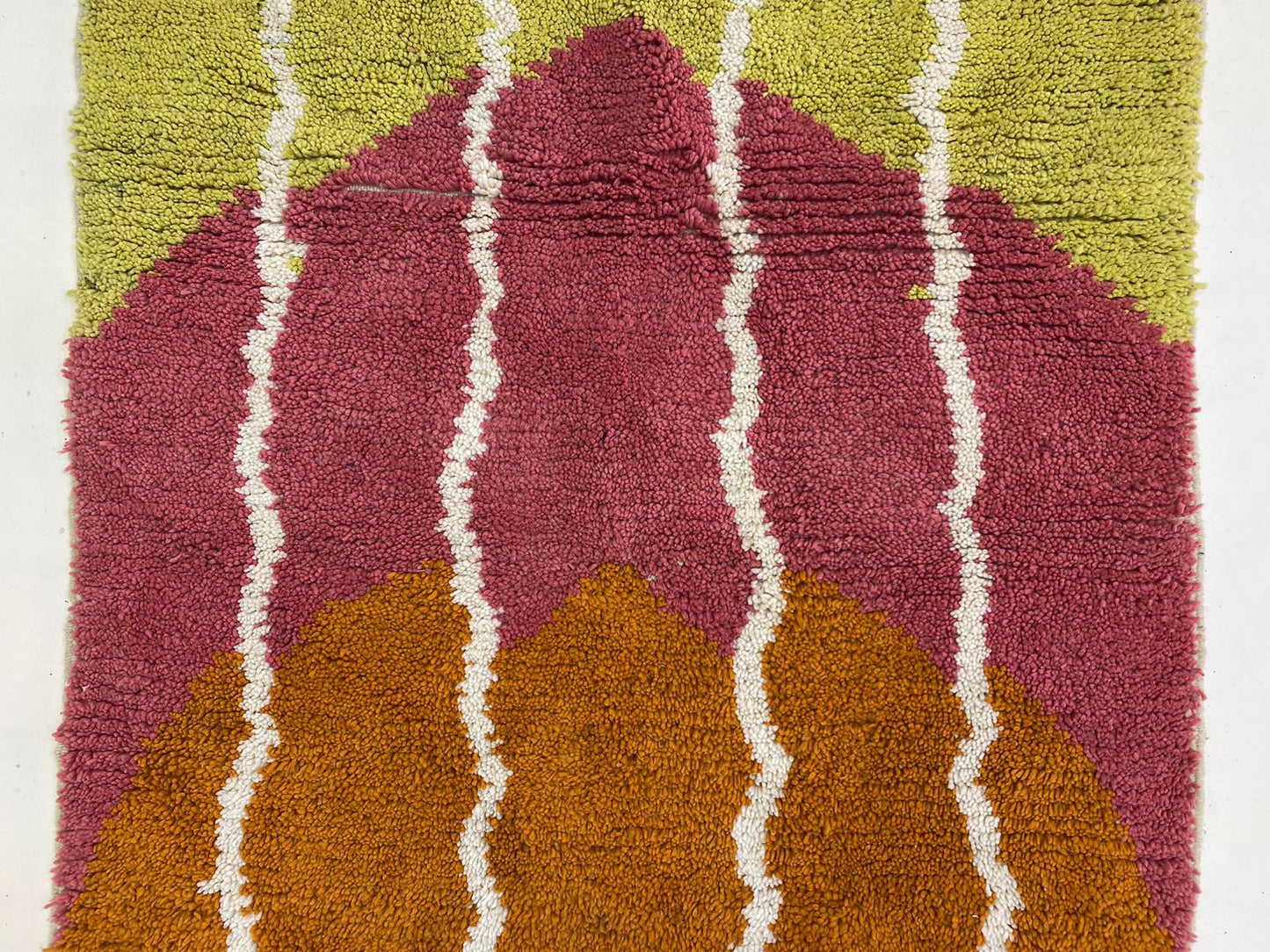 Unique moroccan rugs. woven tribal berber carpet.