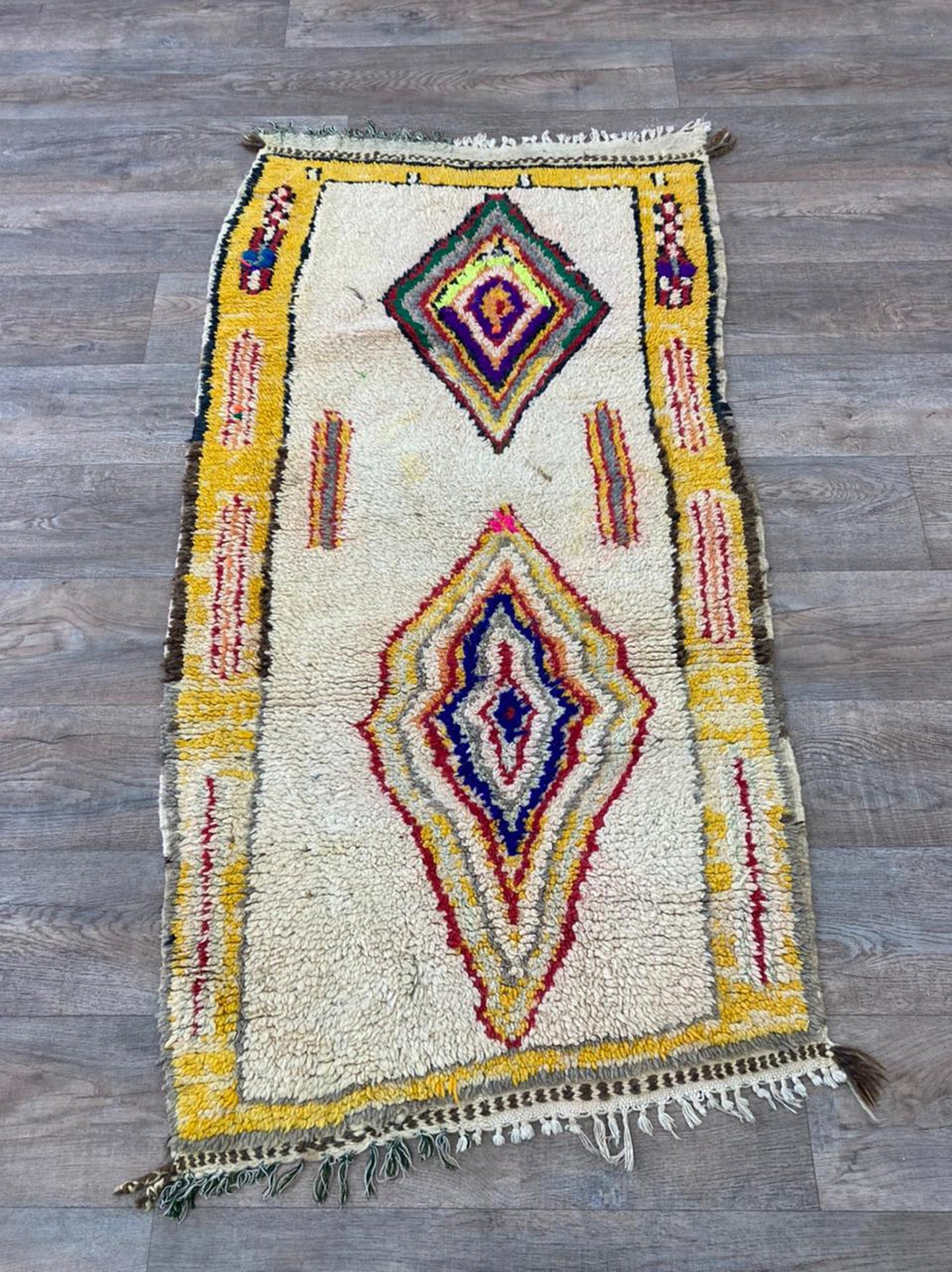 Small Berber Moroccan 3x5 rug.