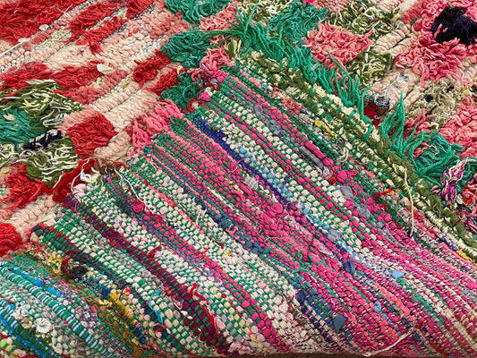 Moroccan Berber checker 5x6 rug.