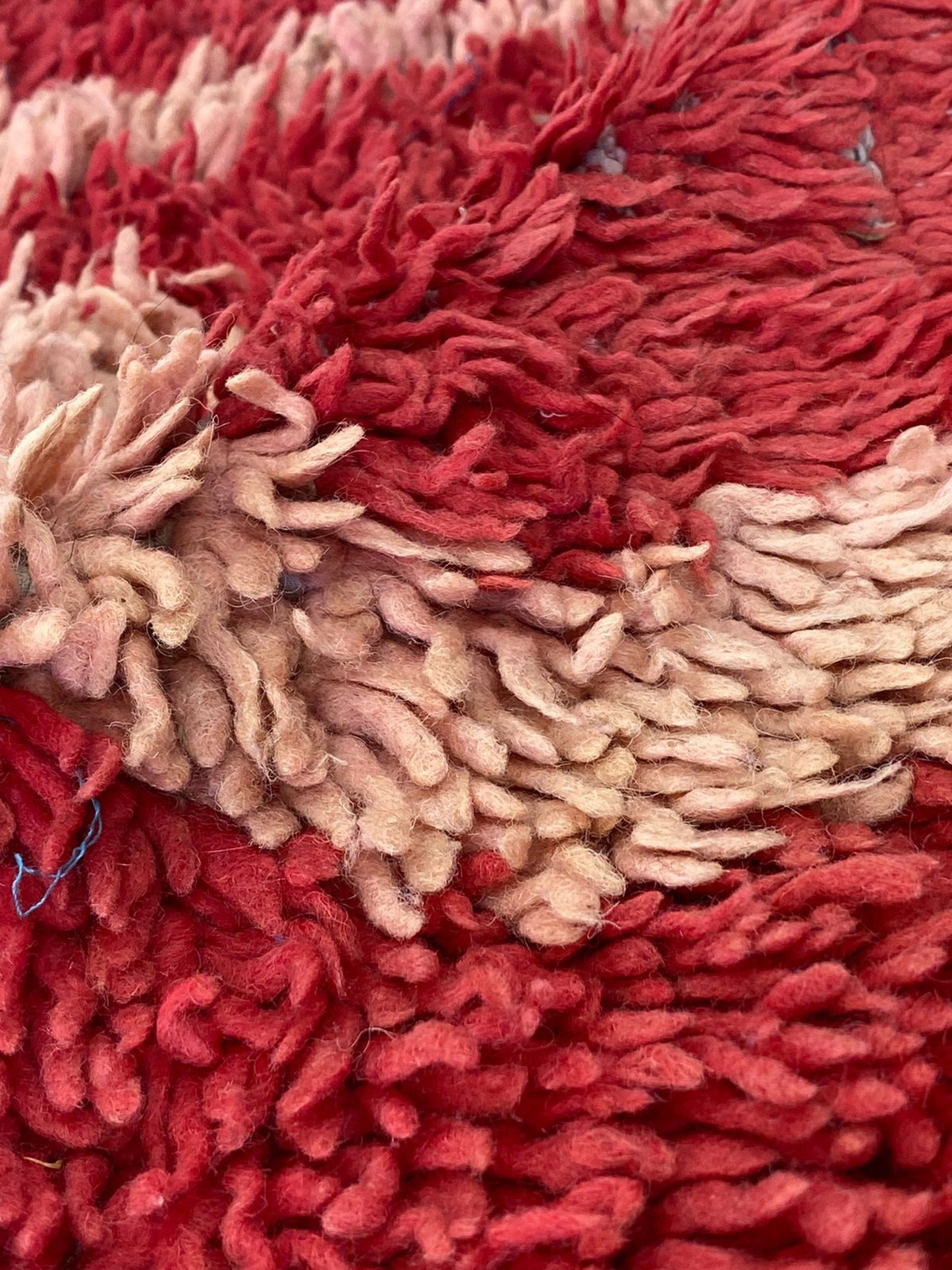 Tapis de couloir tissé marocain en laine berbère 3x10 FT.