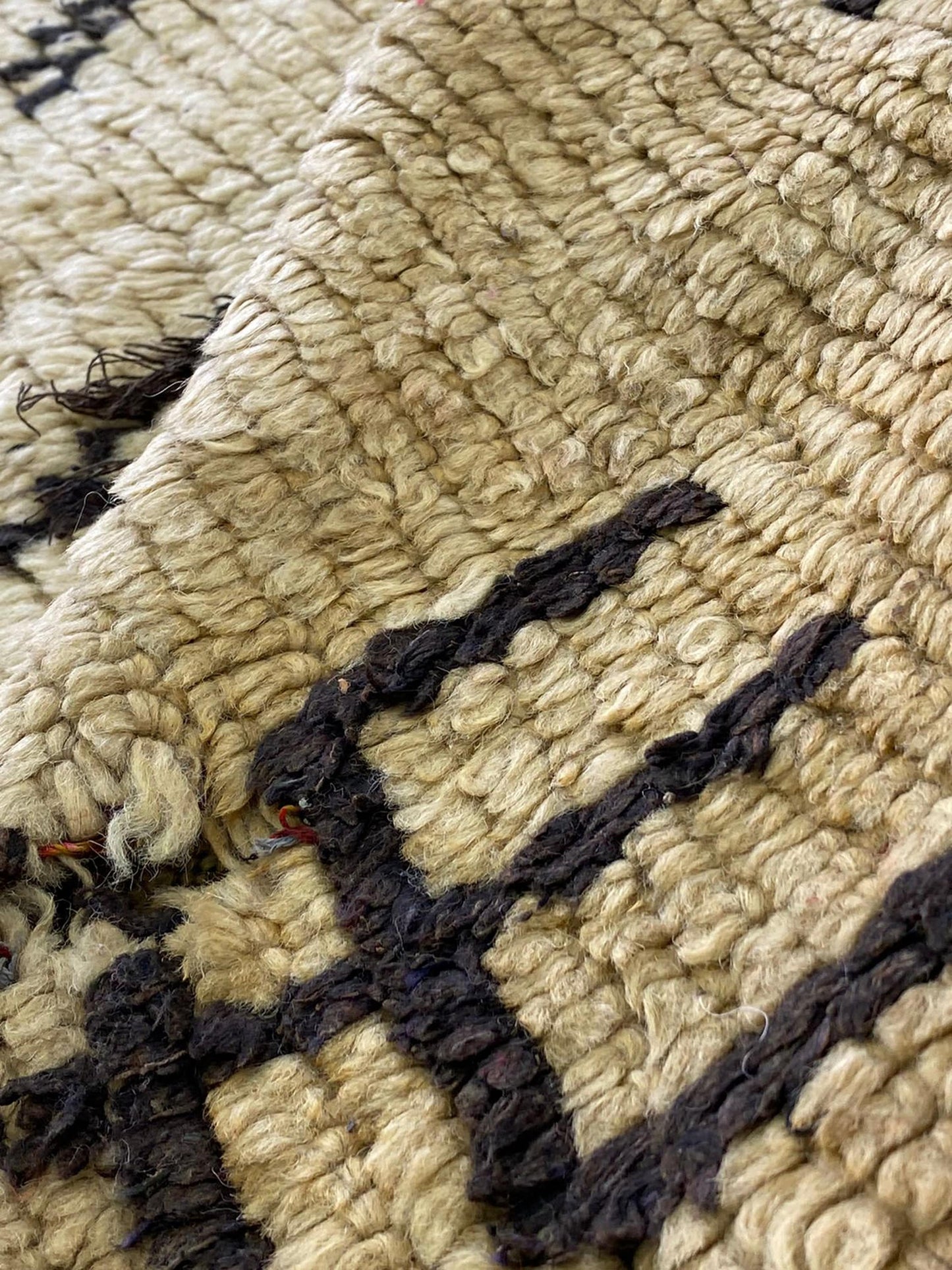 5x6 FT Moroccan woven unique area rugs.