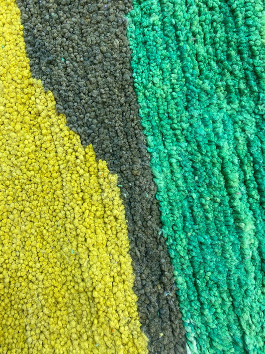 Custom rug, Moroccan wool Green area rug, Handmade Berber area rugs,