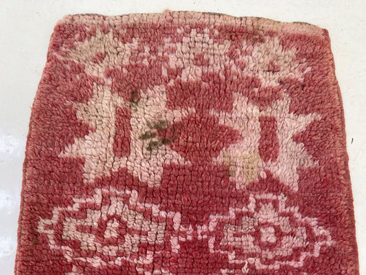 Long Moroccan 2x10 runner rug, Flat weave narrow rug runner.