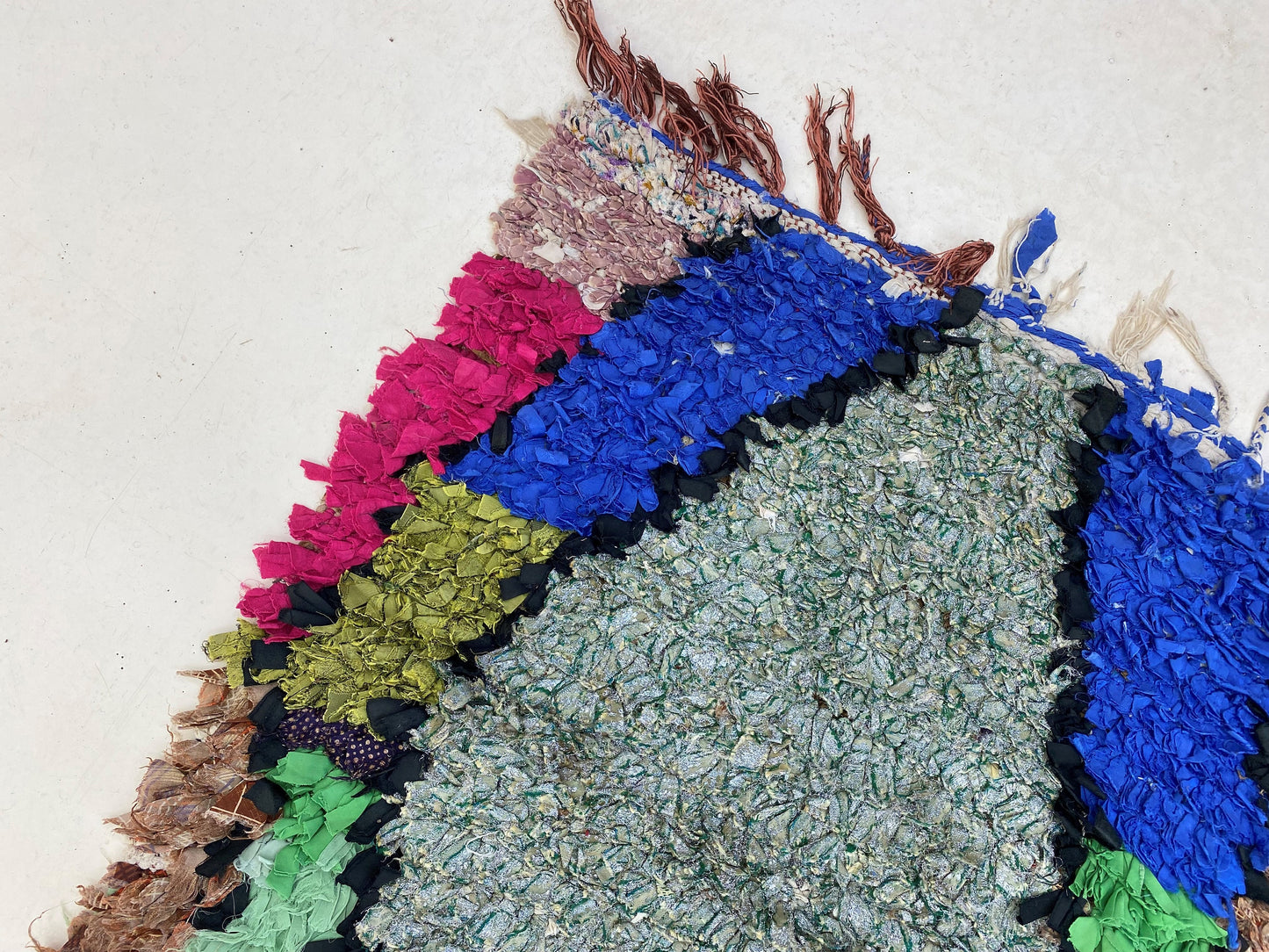 Moroccan diamond 3x9 runner rugs, Long colorful rug runner.