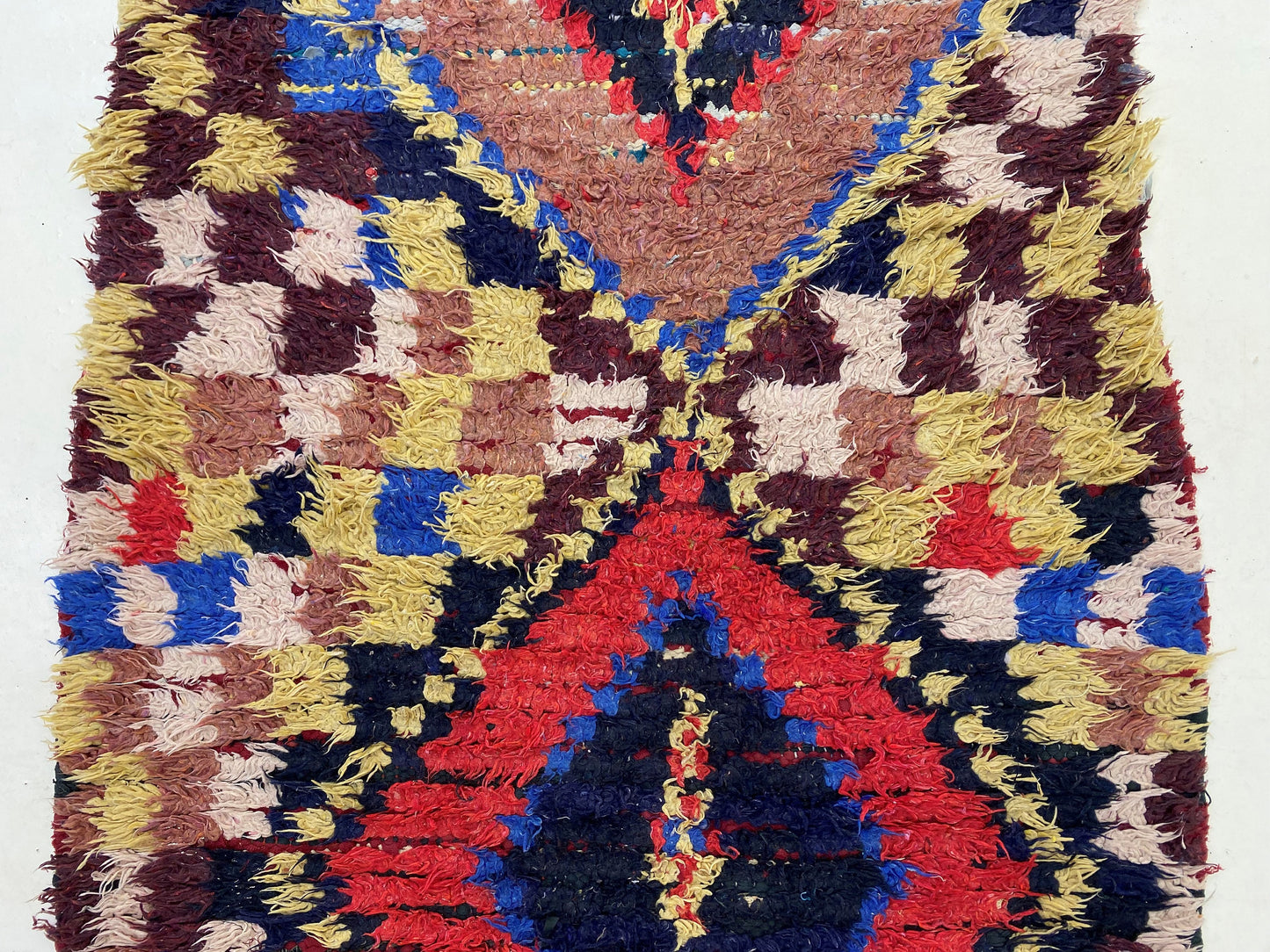 Extra narrow 12x2 runner Rugs. Moroccan vintage rug runner.