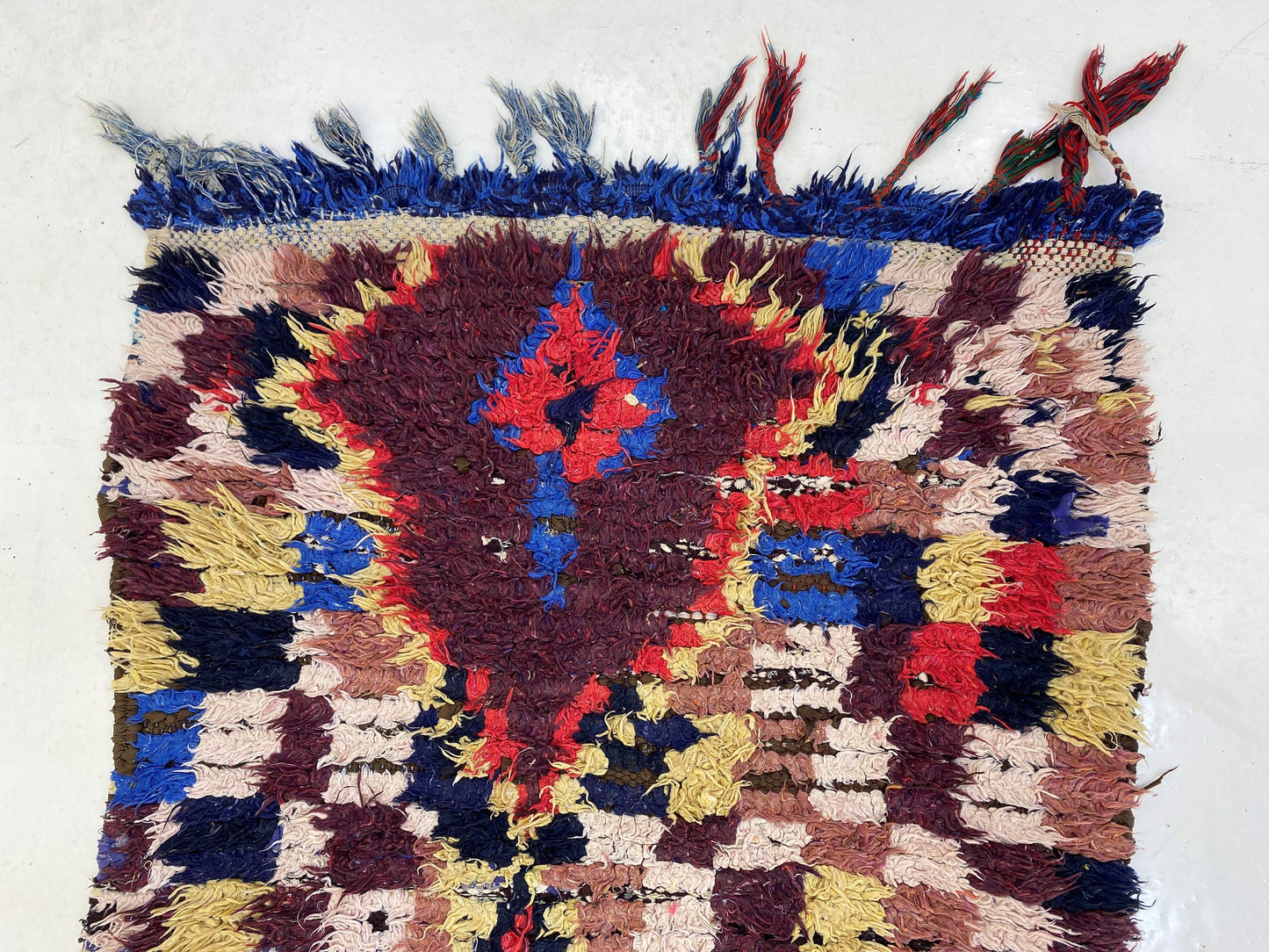 Extra narrow 12x2 runner Rugs. Moroccan vintage rug runner.