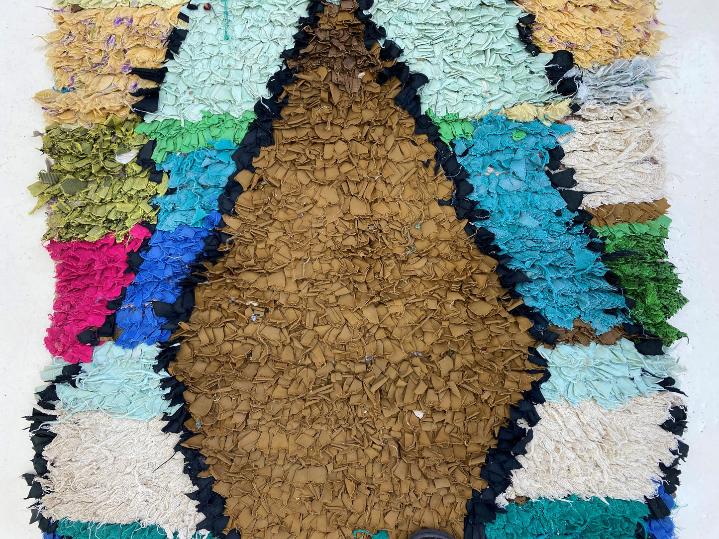 Moroccan diamond 3x9 runner rugs, Long colorful rug runner.