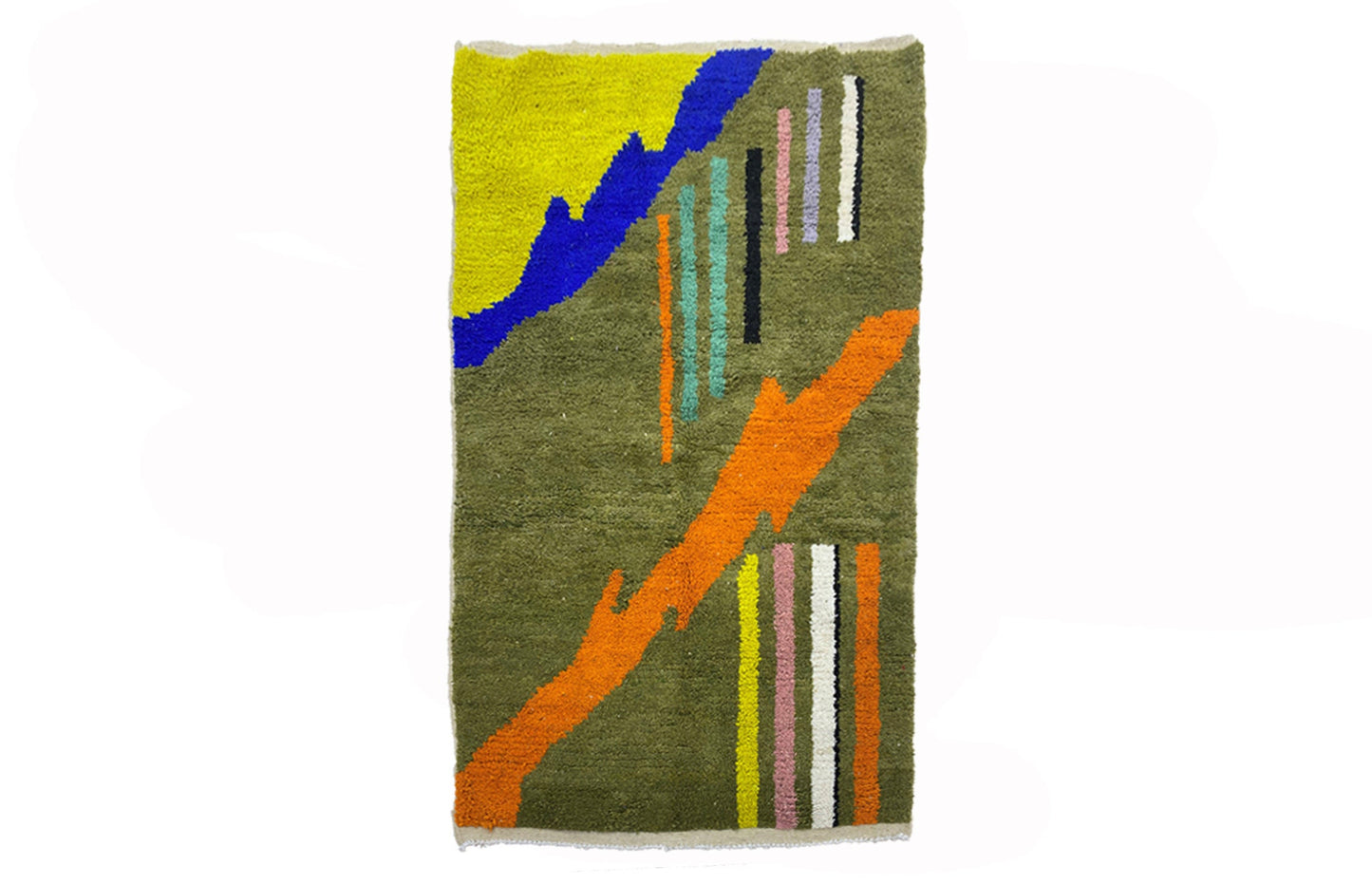 Moroccan rug - Hand knotted, Beni ourain berber Custom handmade rug.