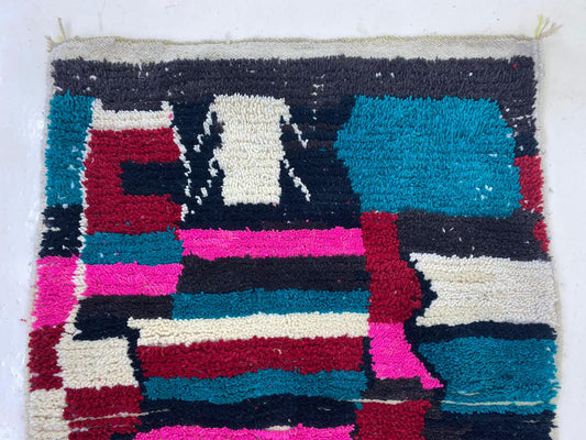 Custom Moroccan Wool Rug, Handmade Area Rug, Berber Hand knotted Rug.