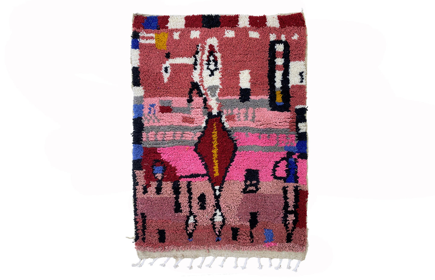 Moroccan Berber Handmade Colorful Area Rug - Custom Made to Order rug.