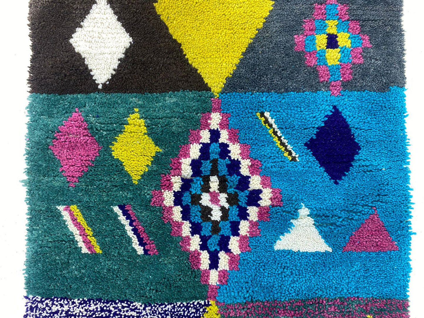 Colorful Moroccan Rug, Handwoven Berber Colorful Rug, Customized for Your Space.