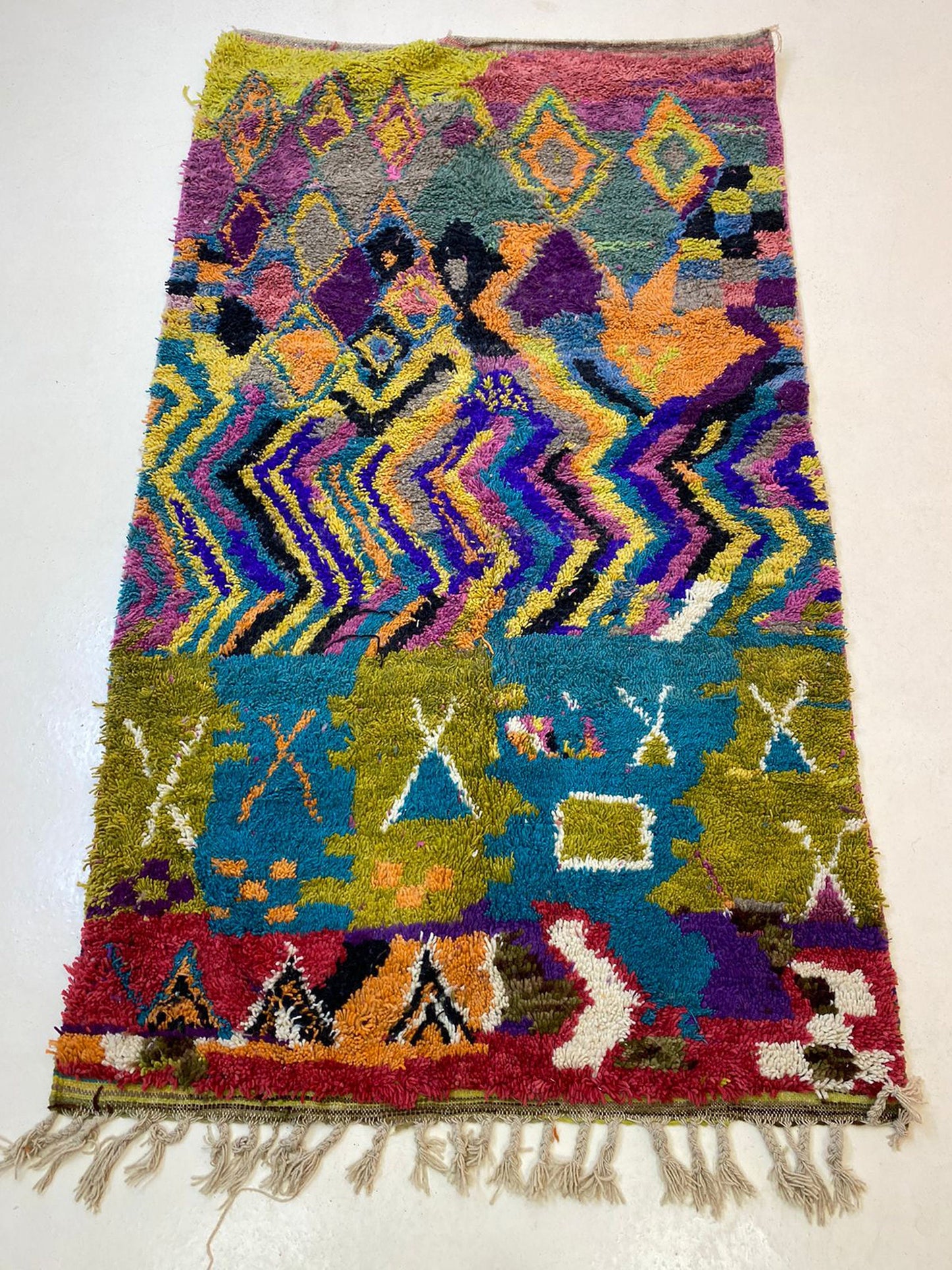 Tapis marocain personnalisé pour le salon - Tapis unique fabriqué sur commande