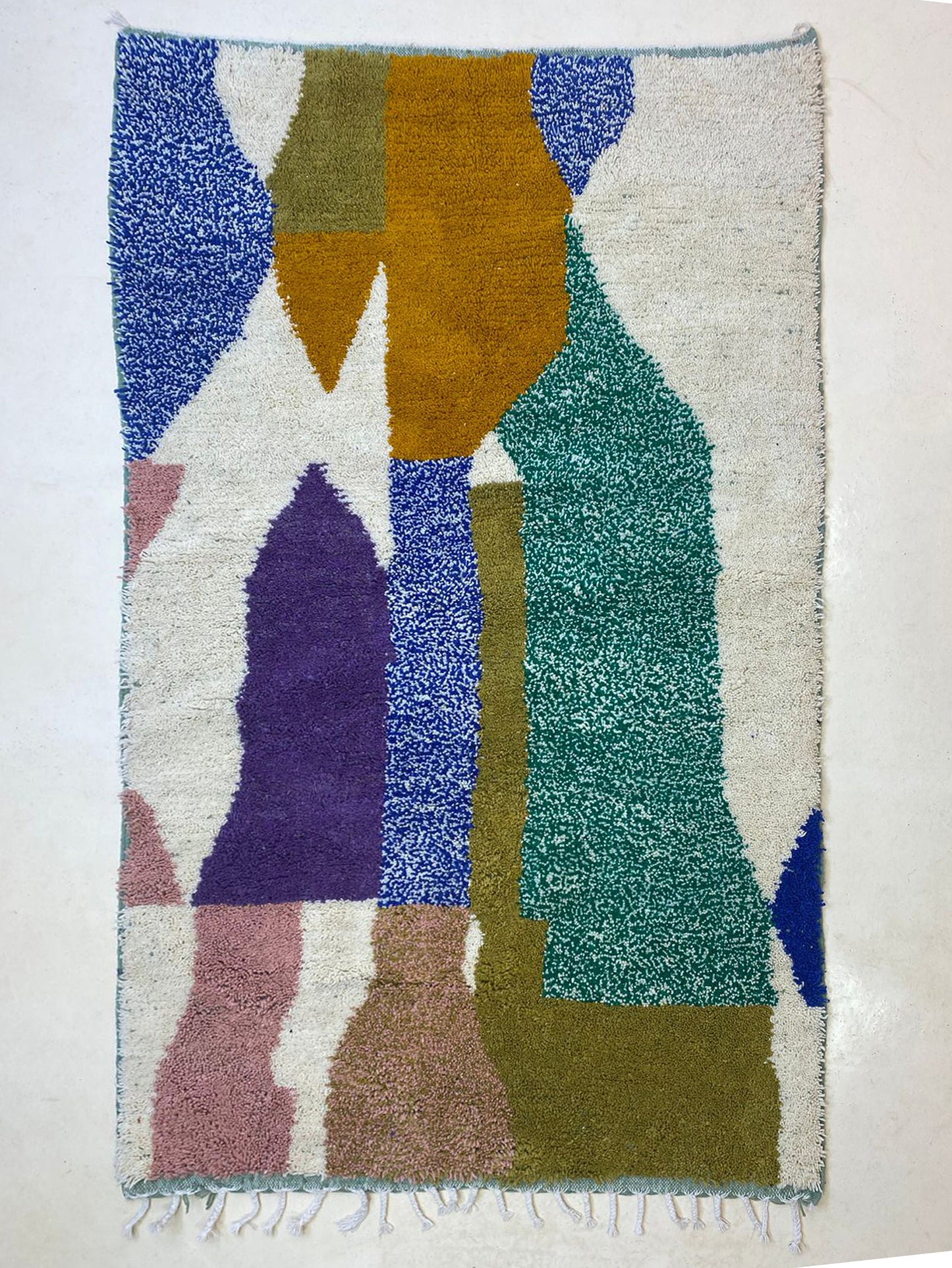 Personalized Tribal Style Rug, Handmade Moroccan Berber Area Rug for Home.