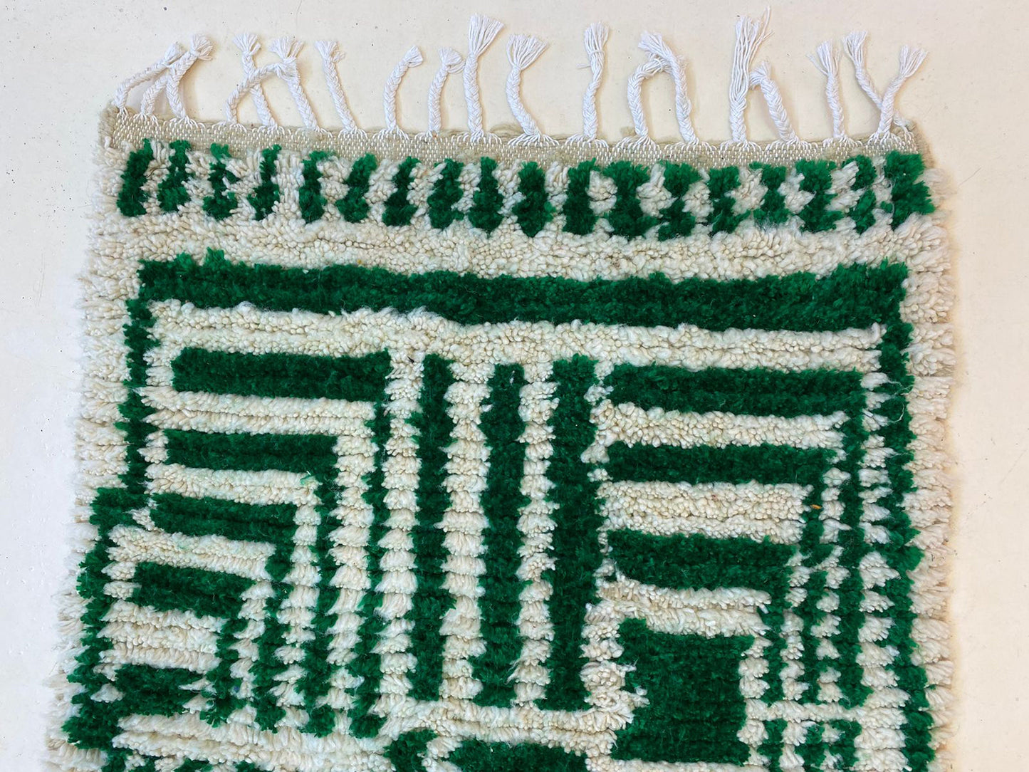 Unique Handmade Moroccan Rug Runner, Colorful Boho Hallway Decor Runner Rug.