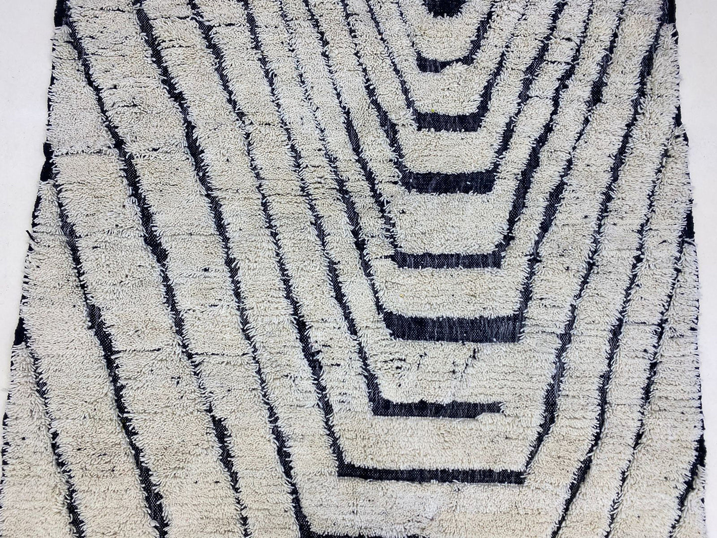 Unique Handwoven Boho Moroccan Berber Rug, Colorful Tribal Area Rug.